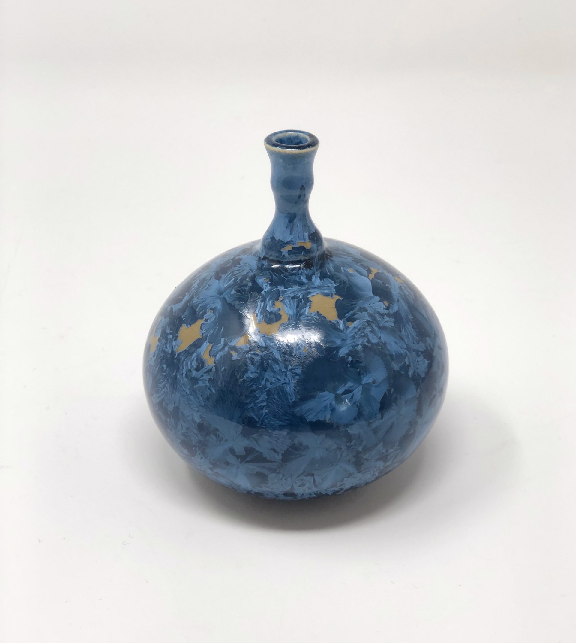 Midnight Blue Vase V by Jim Keffer