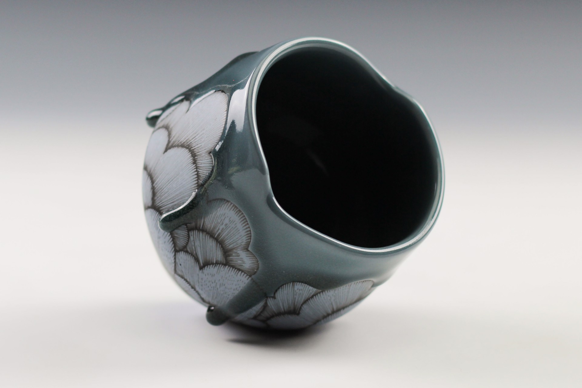 Small Gray Cup by Noelle Hoover