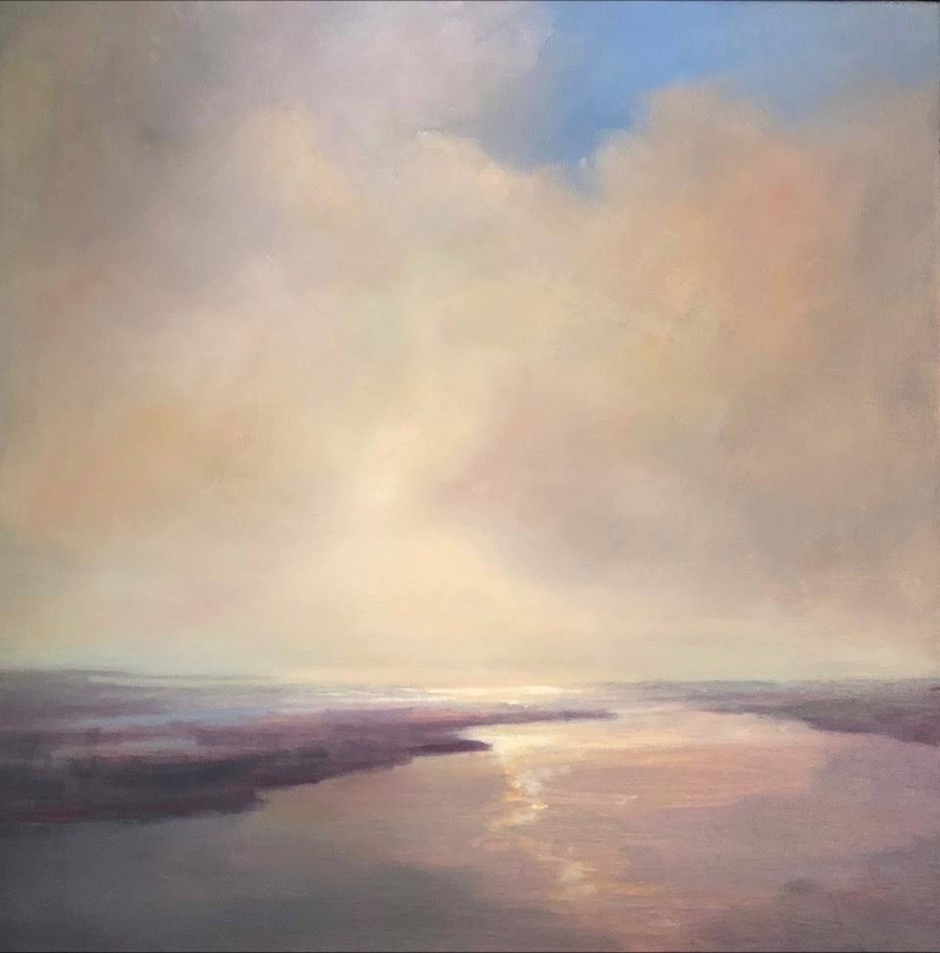 The Calm Sea, (framed) by Julie Houck