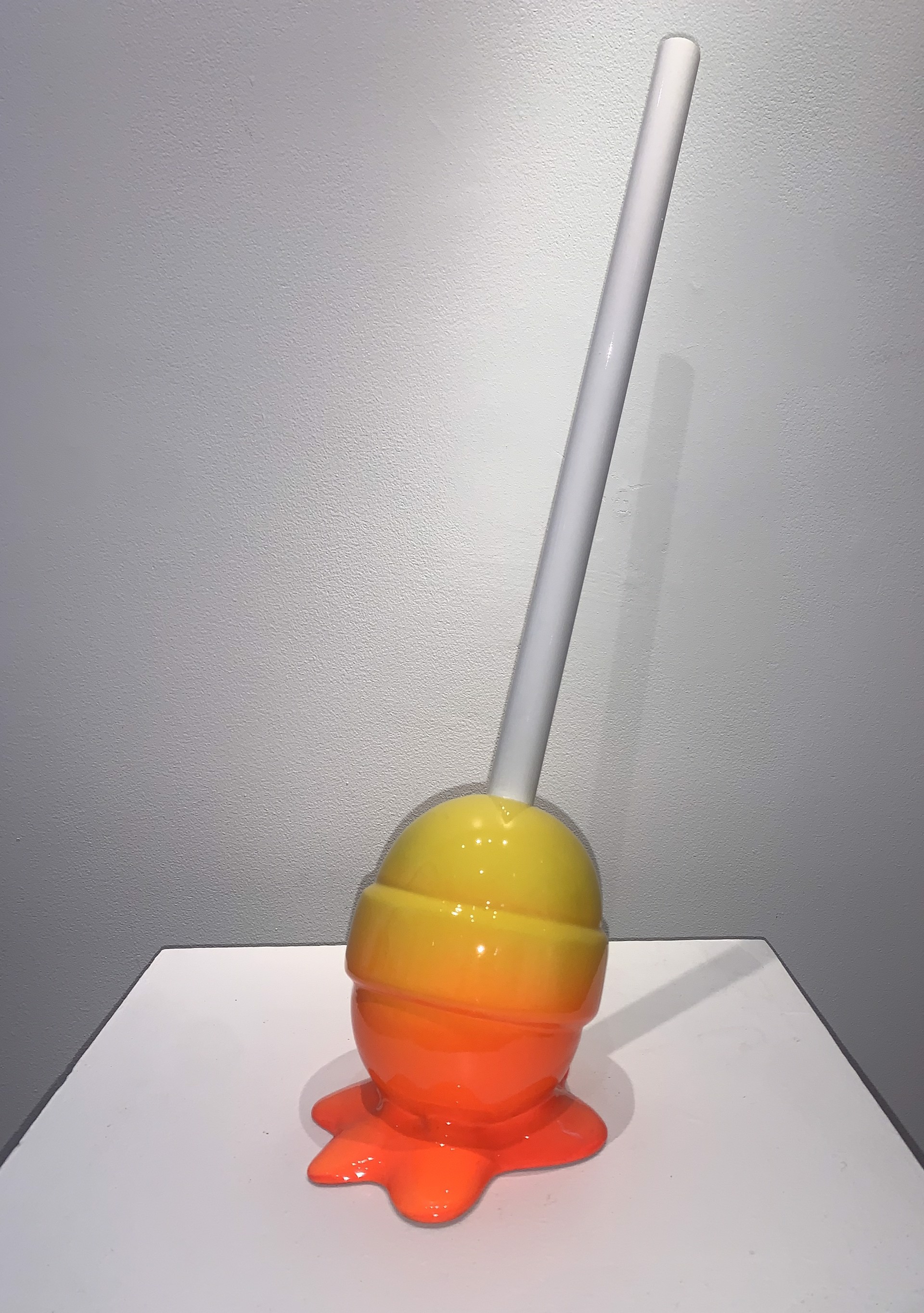 The Sweet Life Yellow to Orange Lollipop by Elena Bulatova