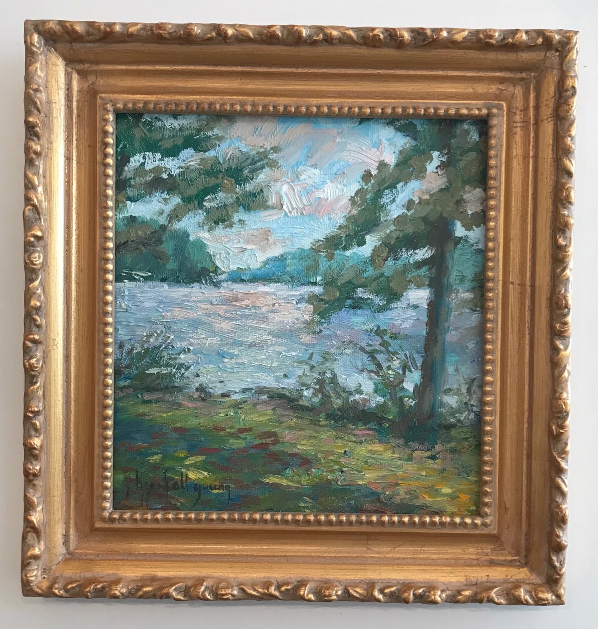View of the Lake (L380) by Joan Horsfall Young