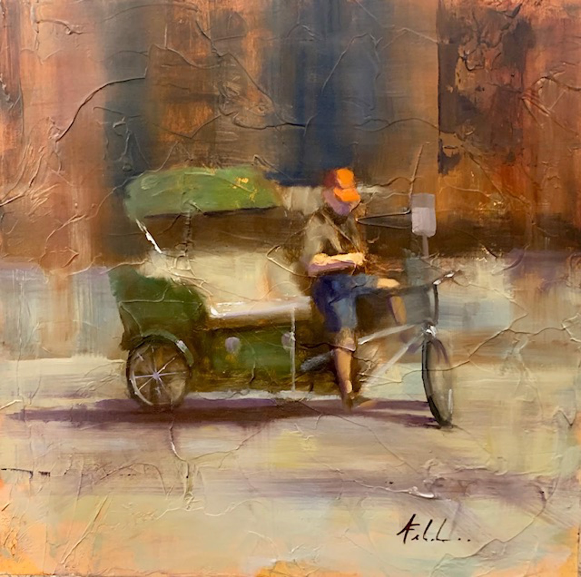 The Bicycle Taxi by Ann Feldman