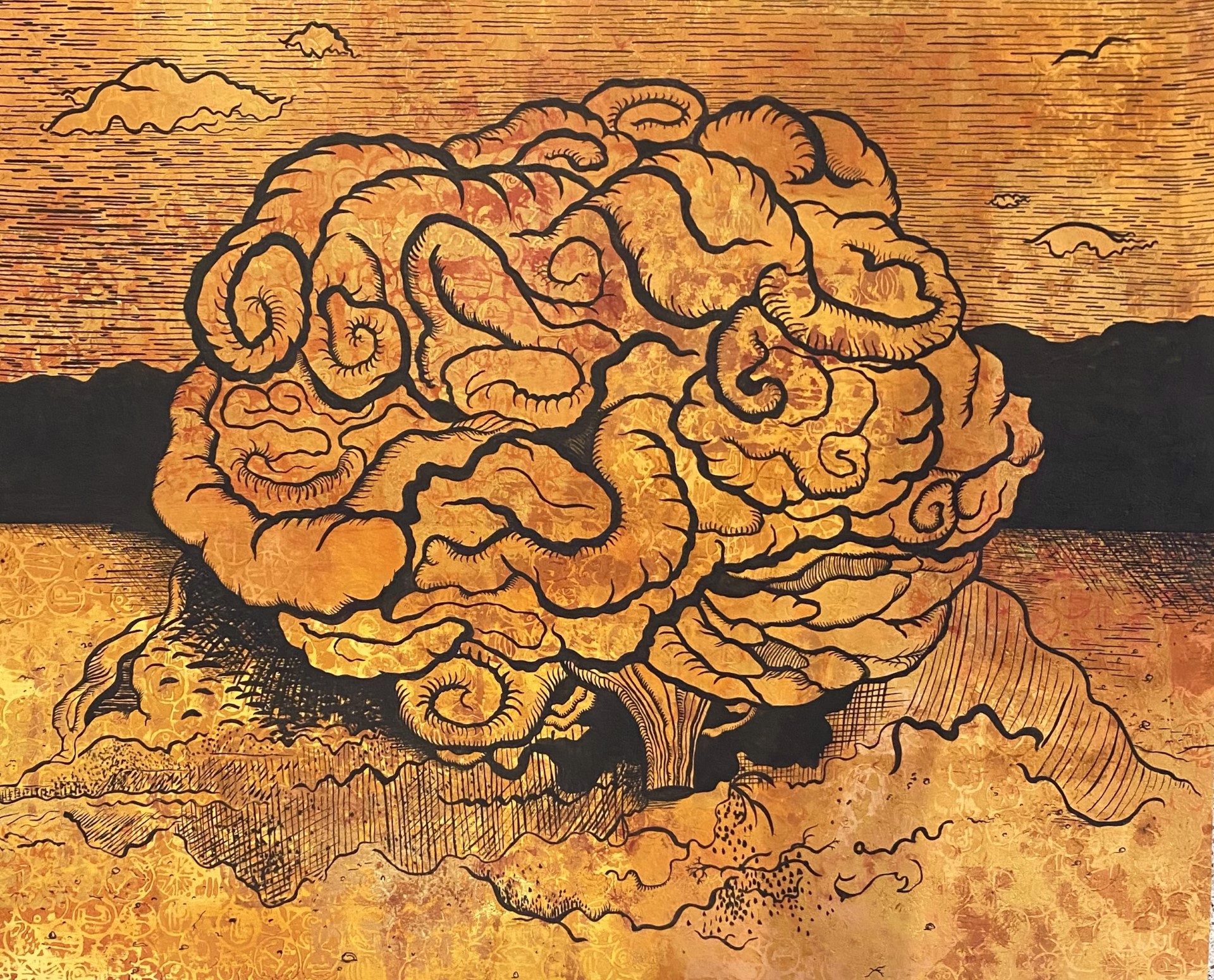 Large Brain by Jill Slaymaker