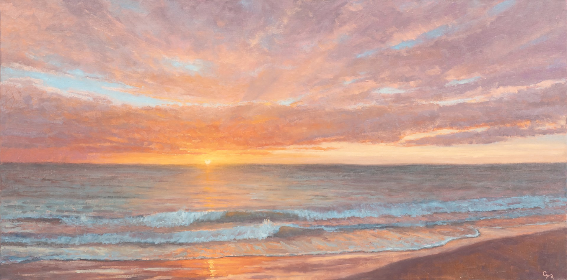 Serenity Sunrise by Michael Cyra