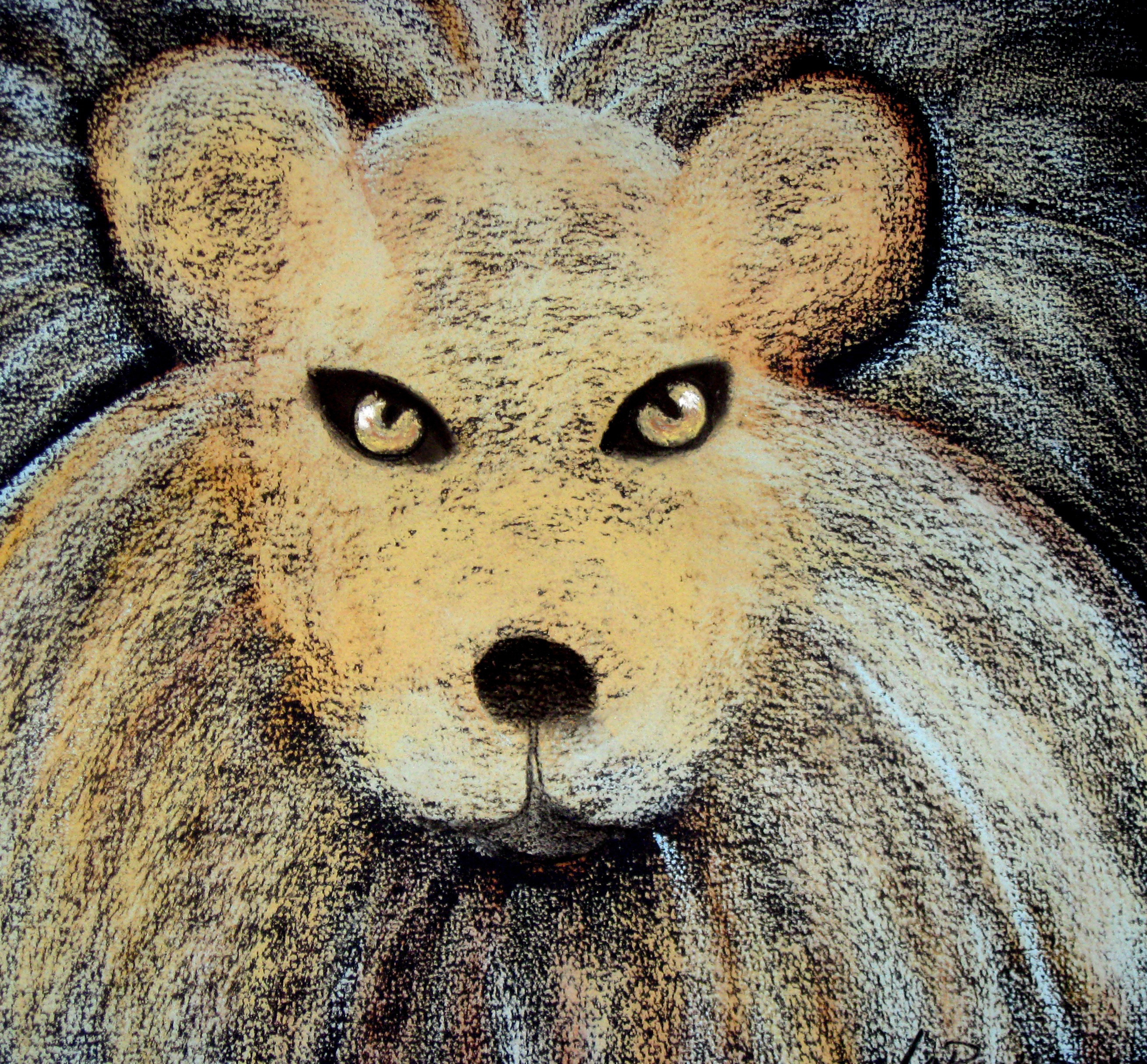 Leo - SOLD available for commission by Carole LaRoche