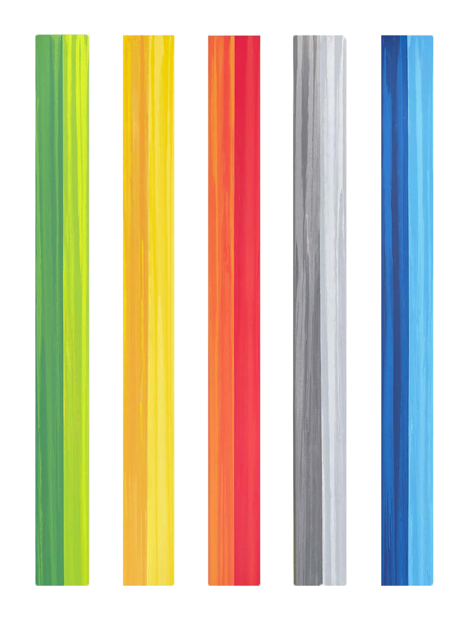 EQ in Color Series 22, 60x6" $1600 EACH by Andrzej Karwacki