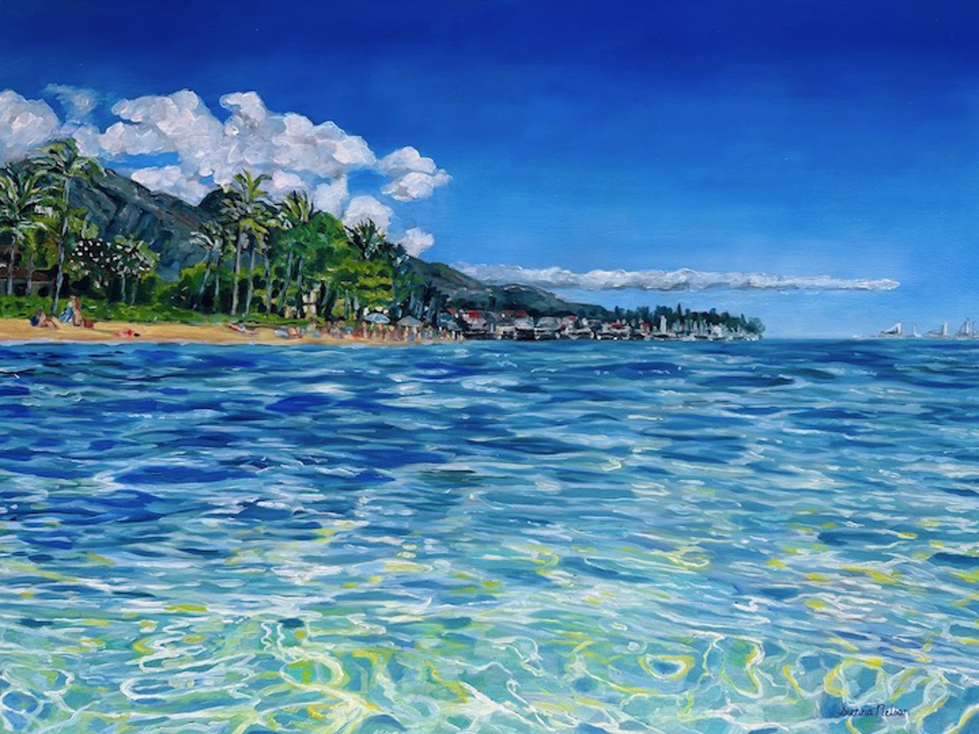 Memories Of Lahaina by Sienna Nelson