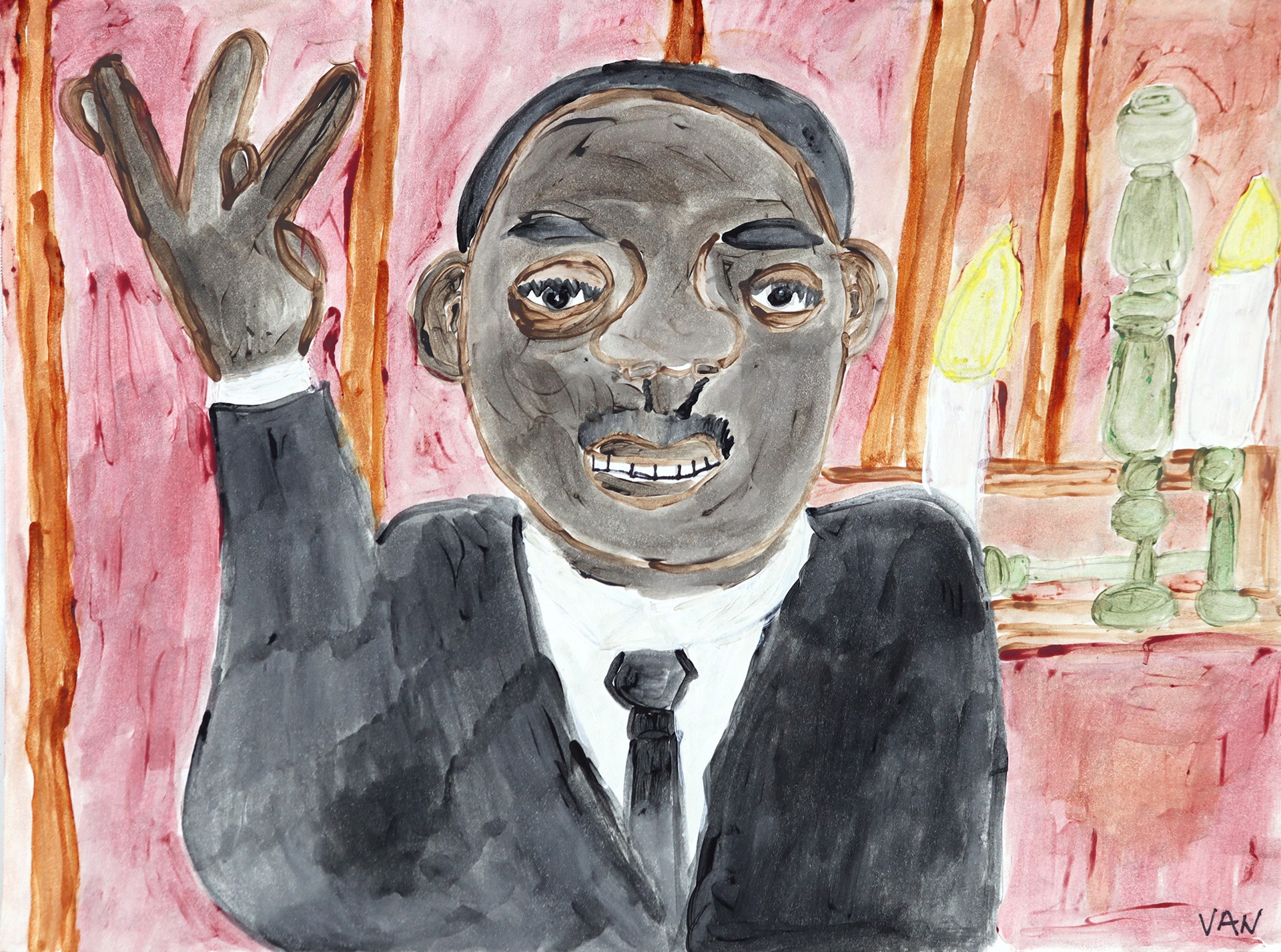 Martin Luther King Jr. by Vanessa Monroe