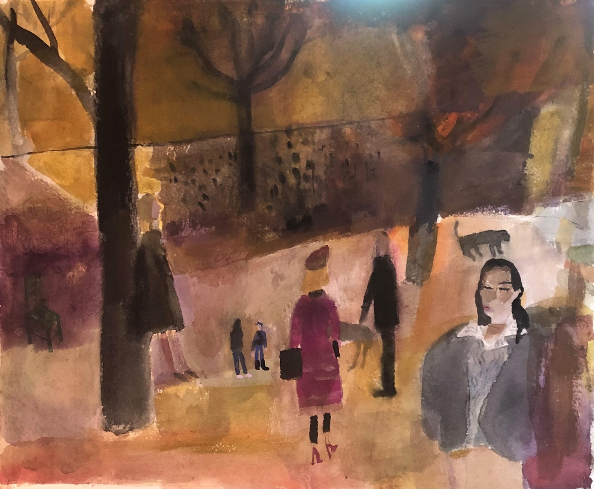 Park at Dusk by Mark Mulhern