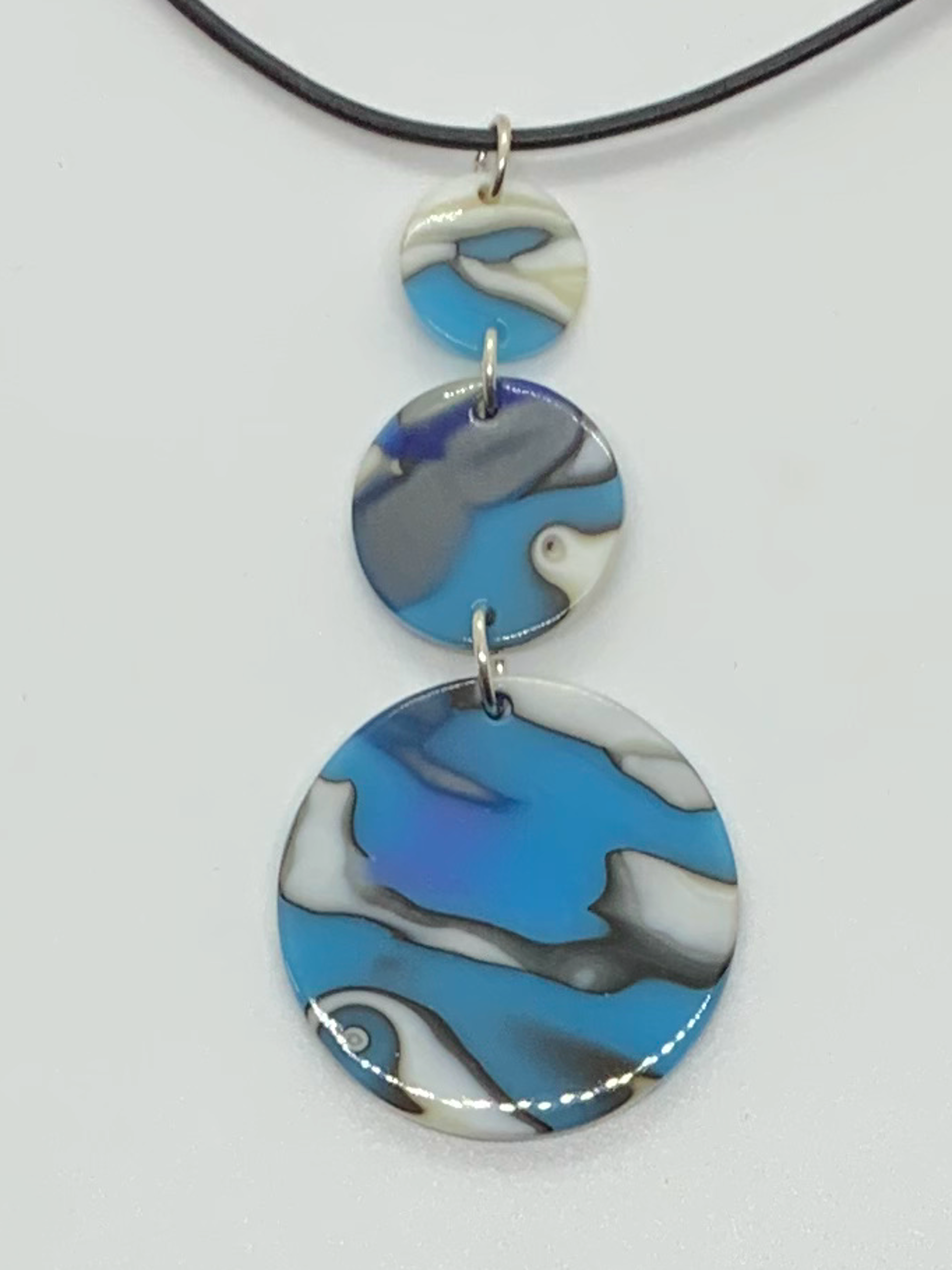 Molten Glass Necklace by Chris Cox