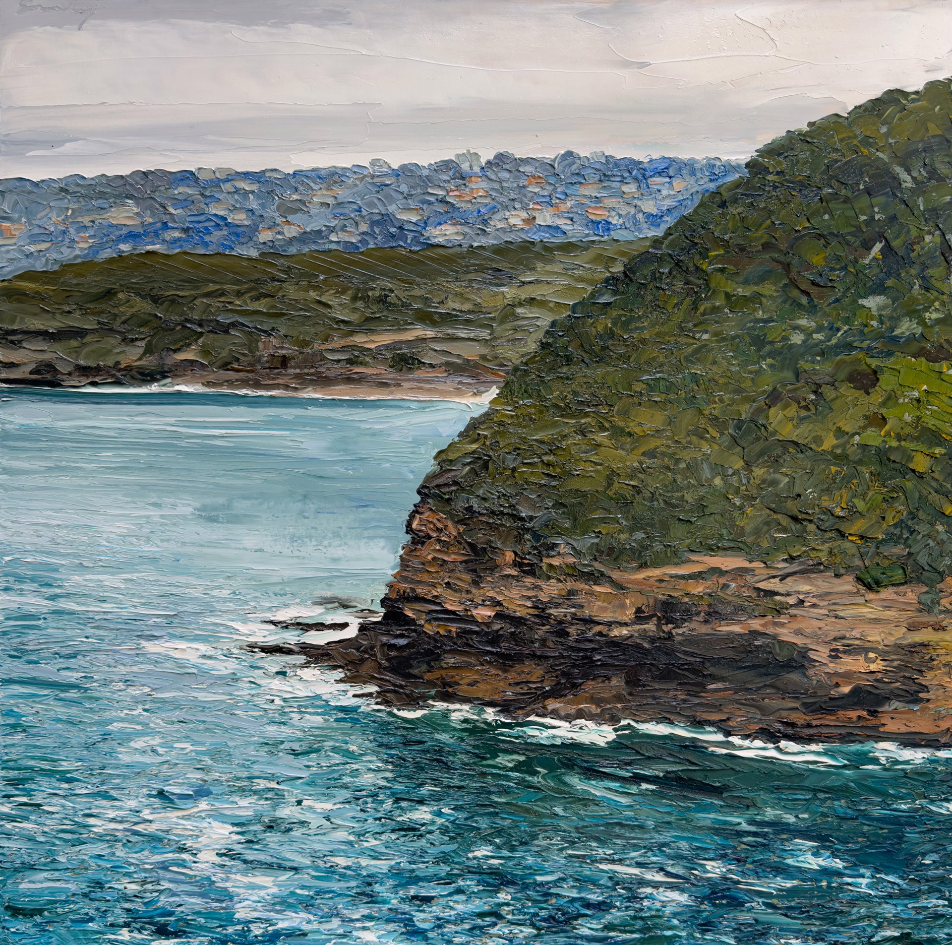 Sydney Headland With Sapphire Water by Emily Persson