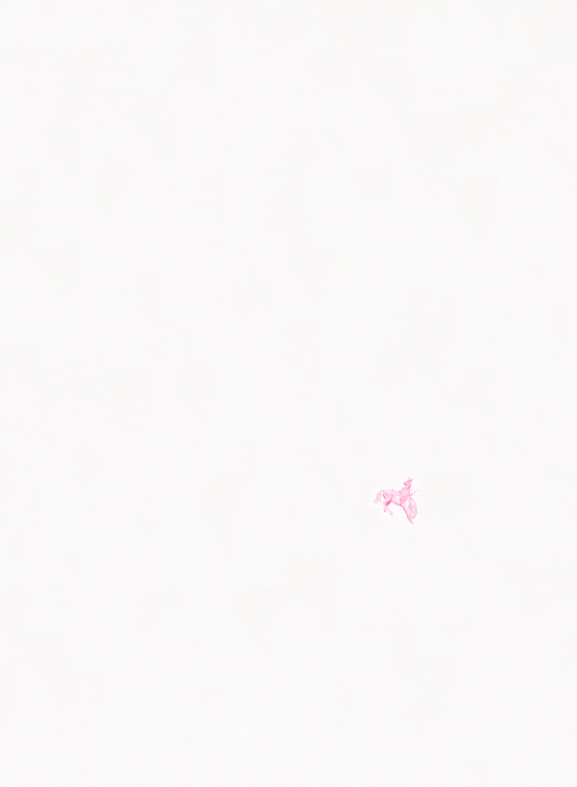  Untitled (Bronc Rider #4151) by Clayton Porter