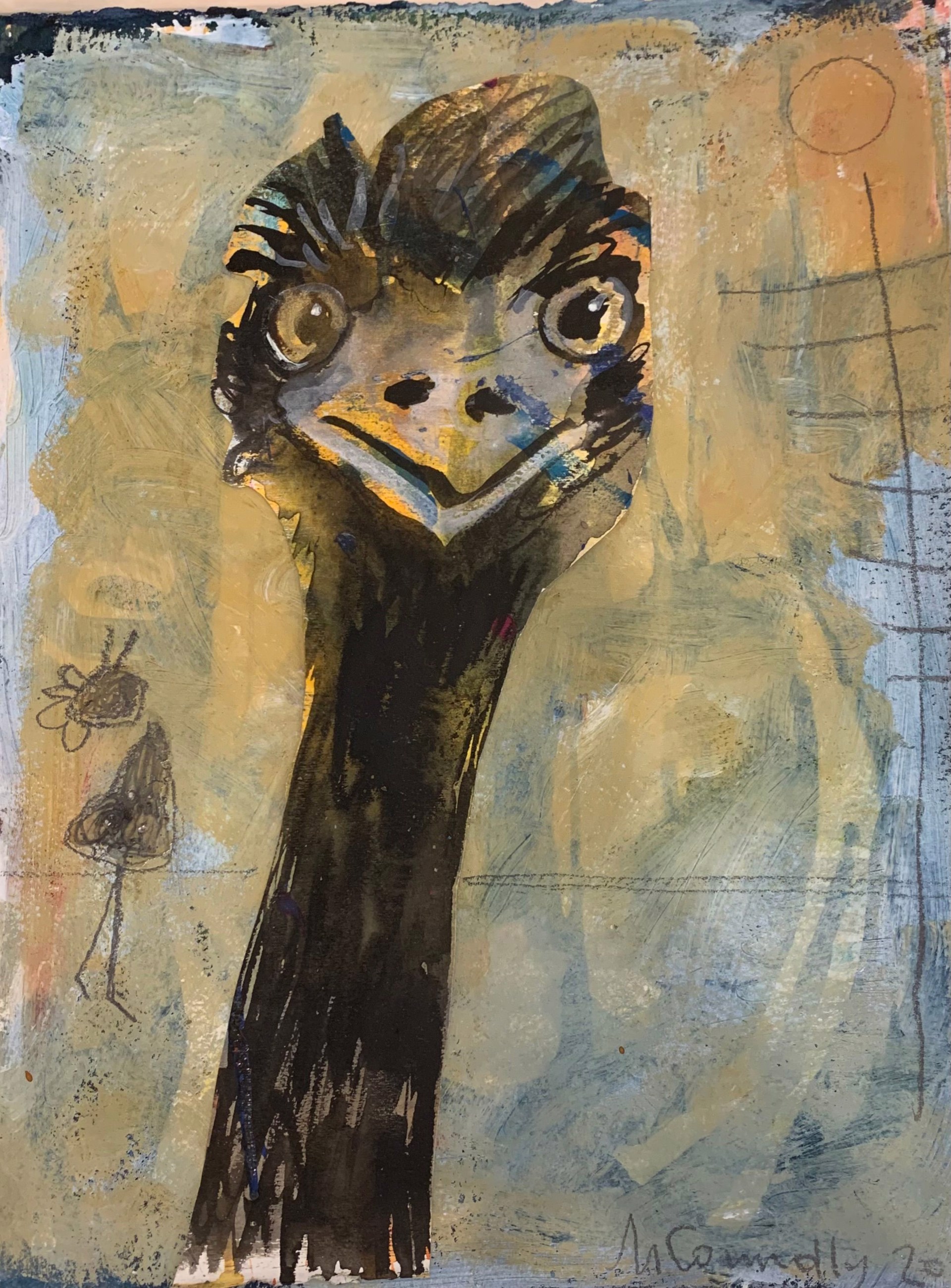 Emu Two by Michelle Connolly