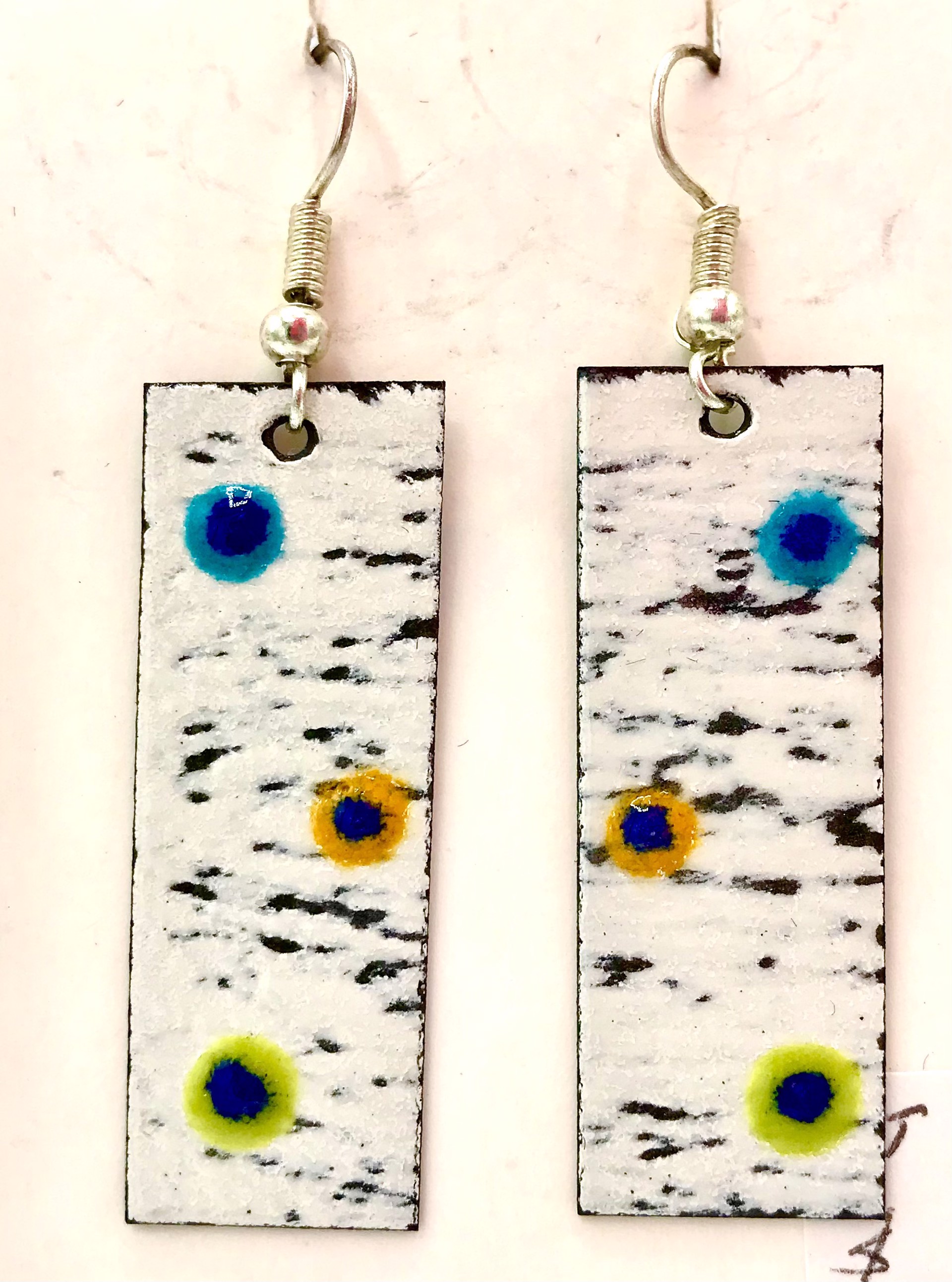 Earrings- Colorful Dots by Cathy Talbot