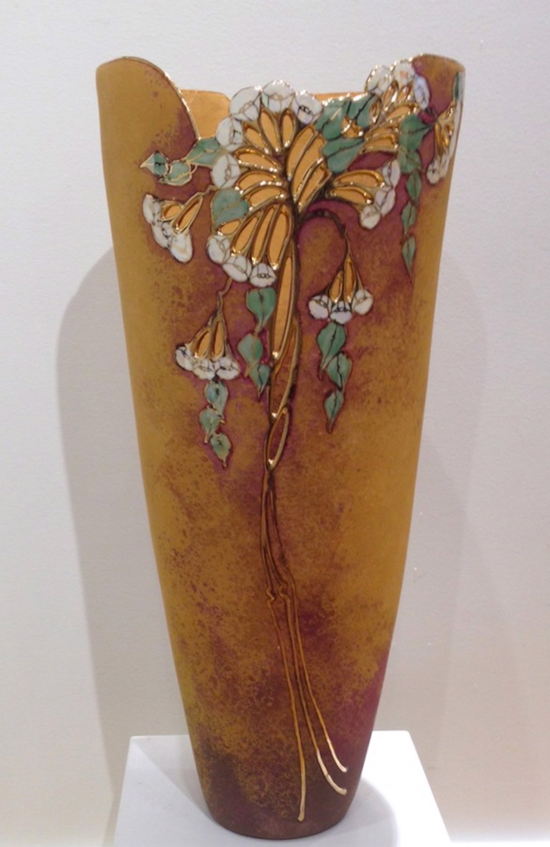 Large Gallery Floor Vase- Terracotta by Jan Phelan
