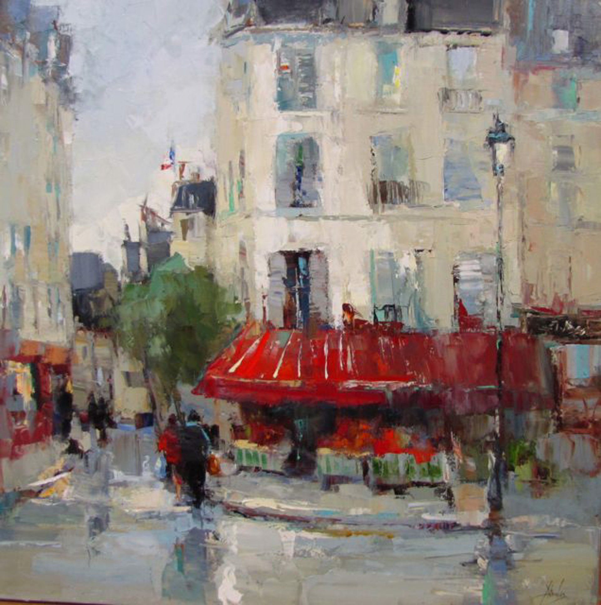 Paris Red by Barbara Flowers