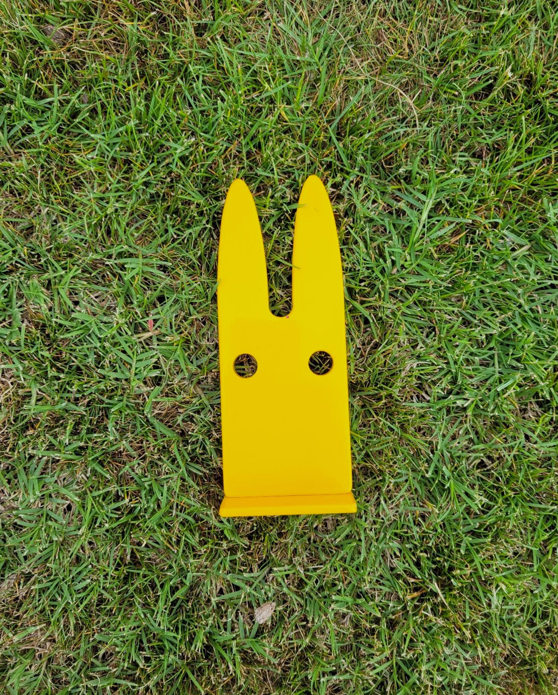 Yellow Bunny - Mini by Jeffie Brewer