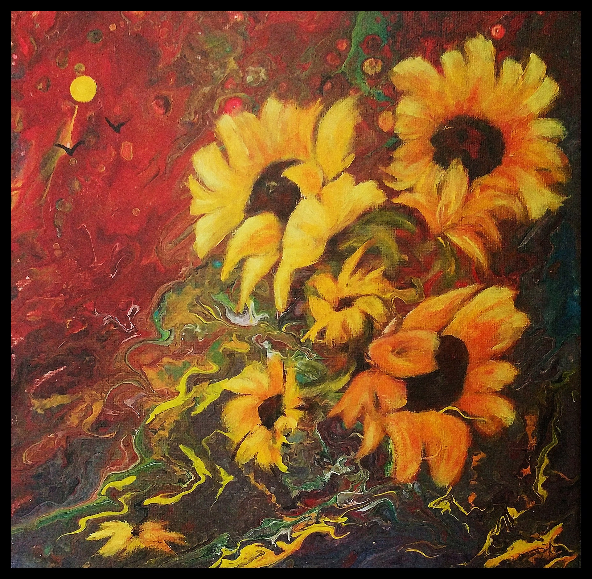 ADVICE FROM A SUNFLOWER by Charleen Martin