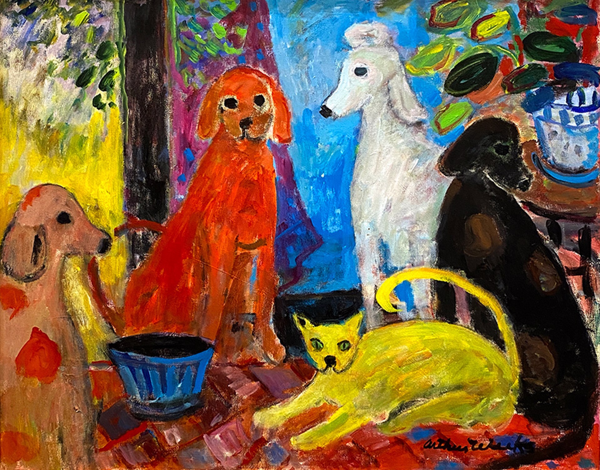 Canines & Feline by Arthur Weeks