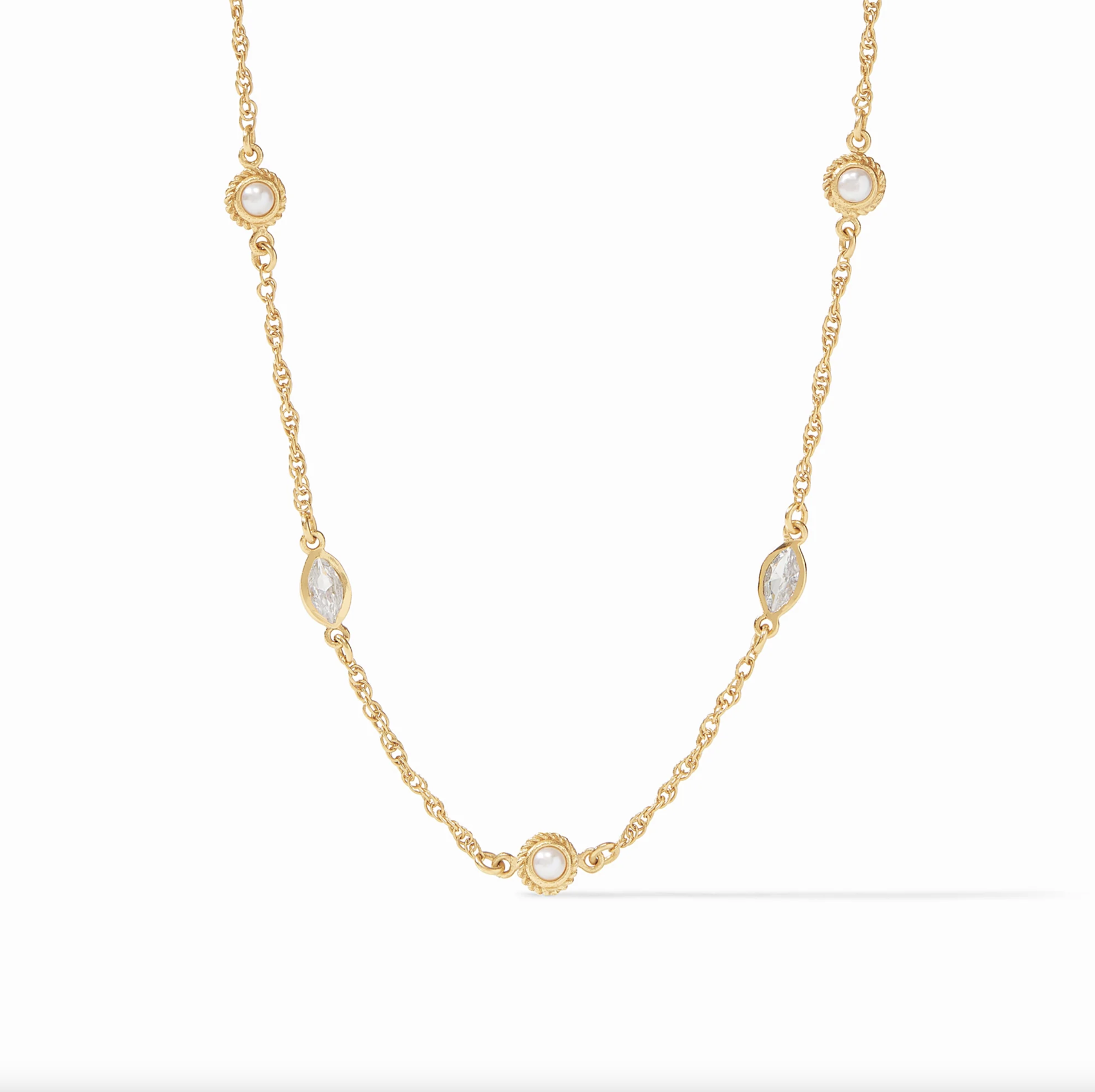 Monaco Delicate Station Necklace by Julie Vos