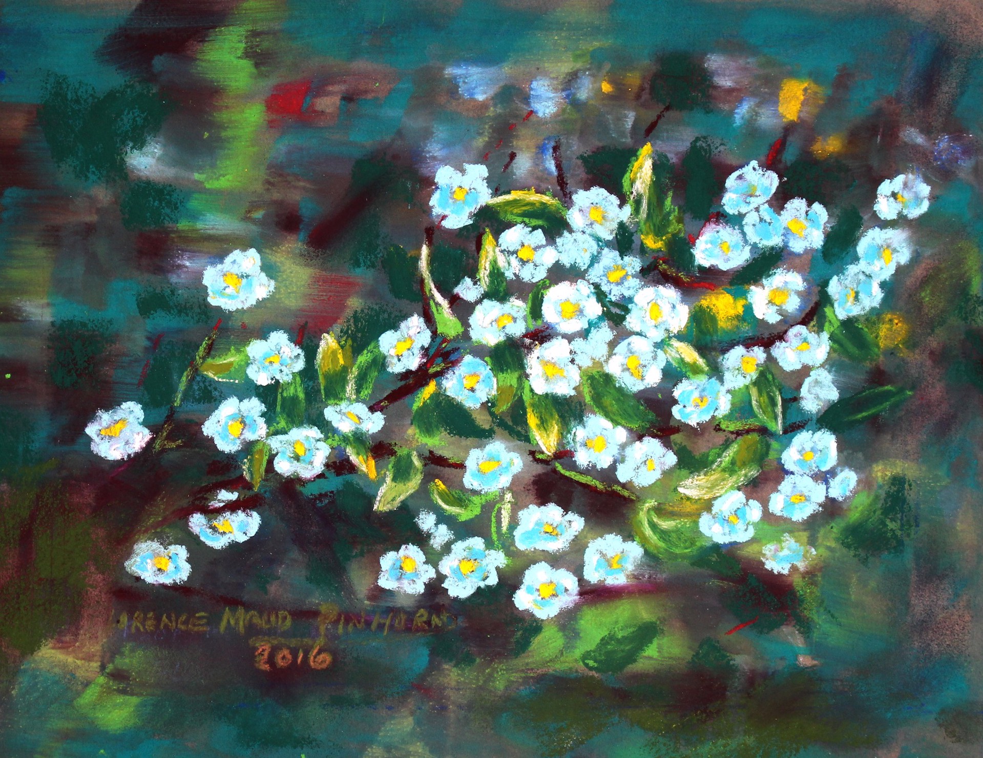 Forget-me-nots by Florence Pinhorn