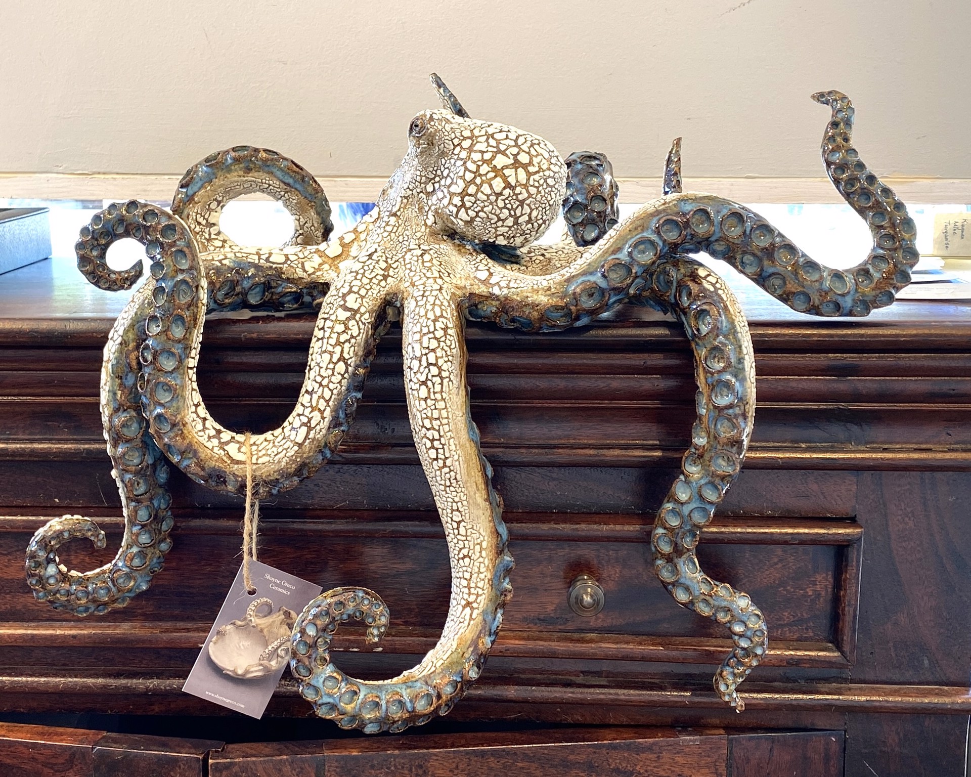 Large Shelf Octopus by Shayne Greco