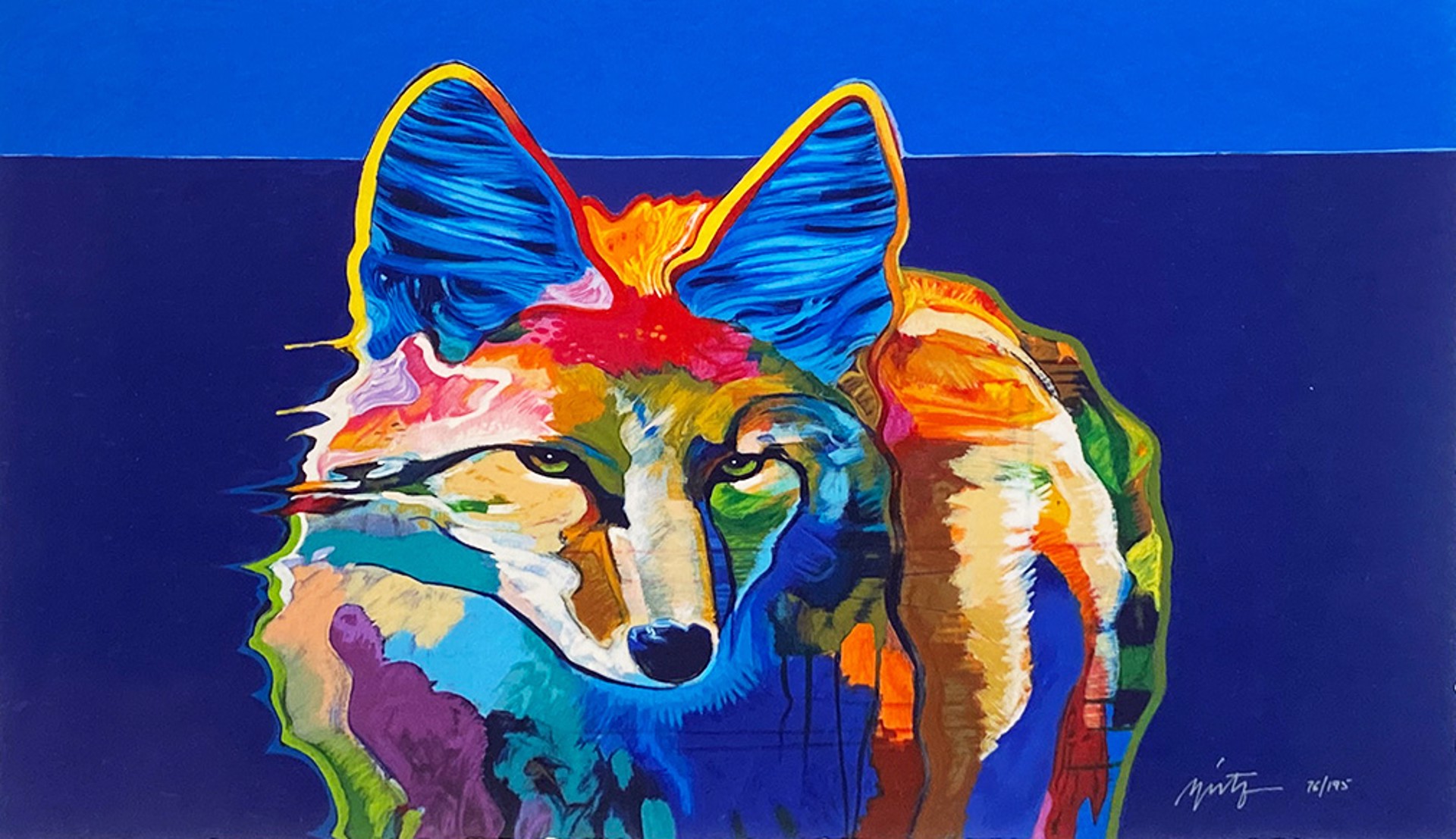 Female Coyote by John Nieto