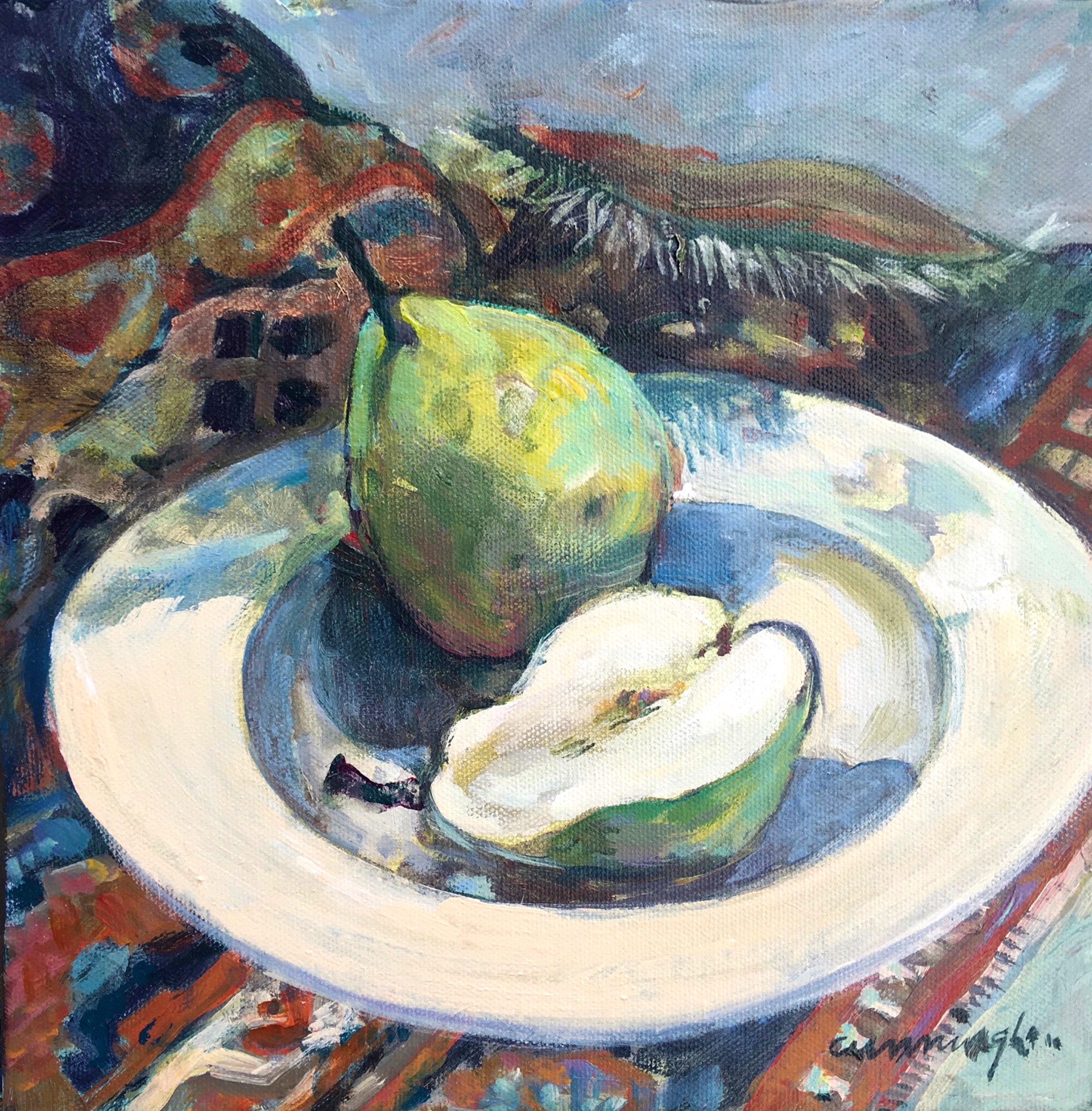 Pear and a Half by Nan Cunningham