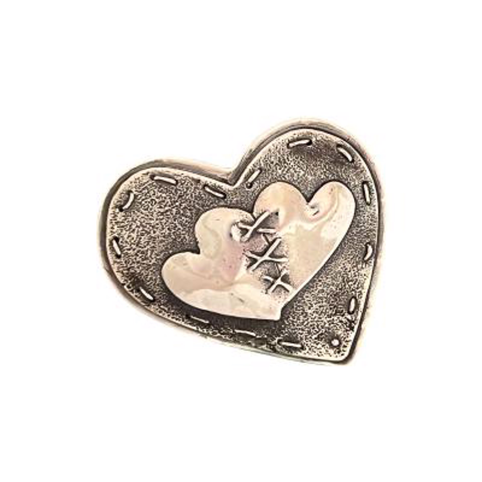 Together (Three Hearts Pin/pendant) by Kerry Green