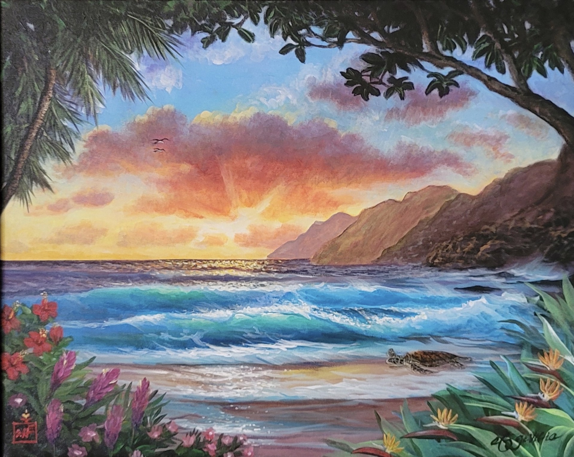 Return to Glory / Collaboration Father - Giclee by Deen Garcia