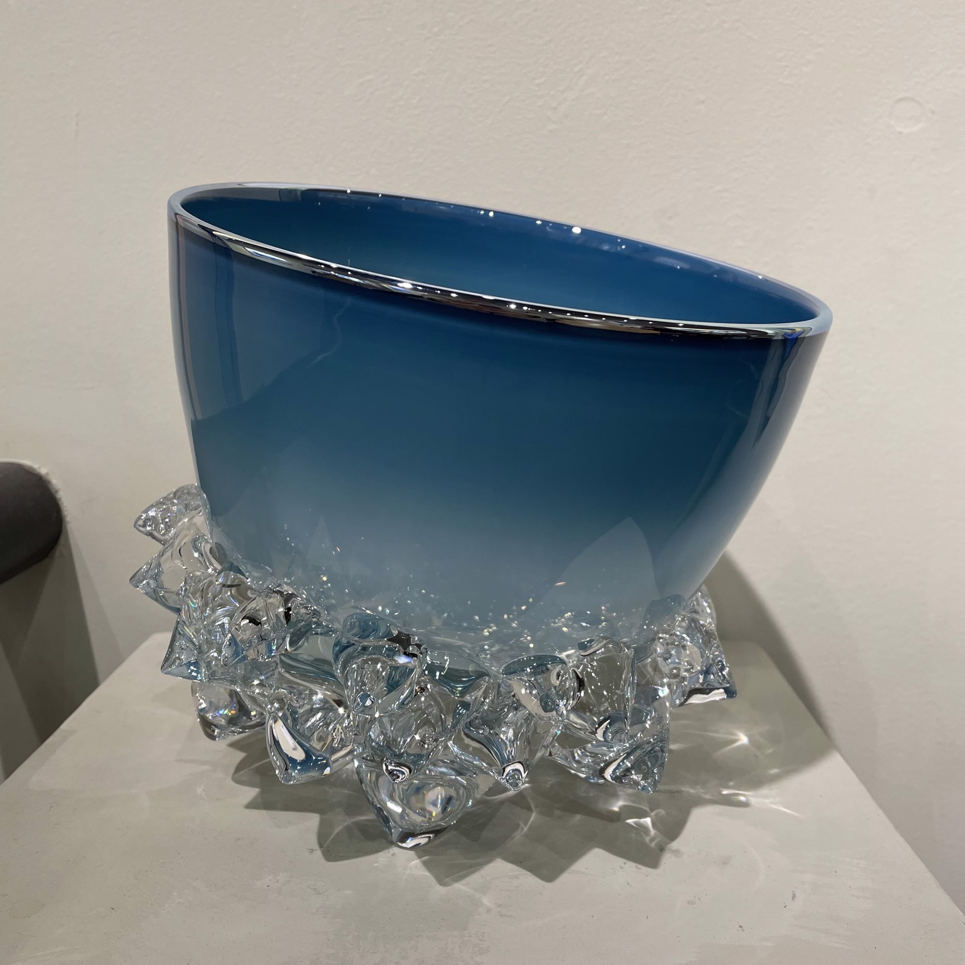 Thorn Vessel Opal Blue by Andrew Madvin