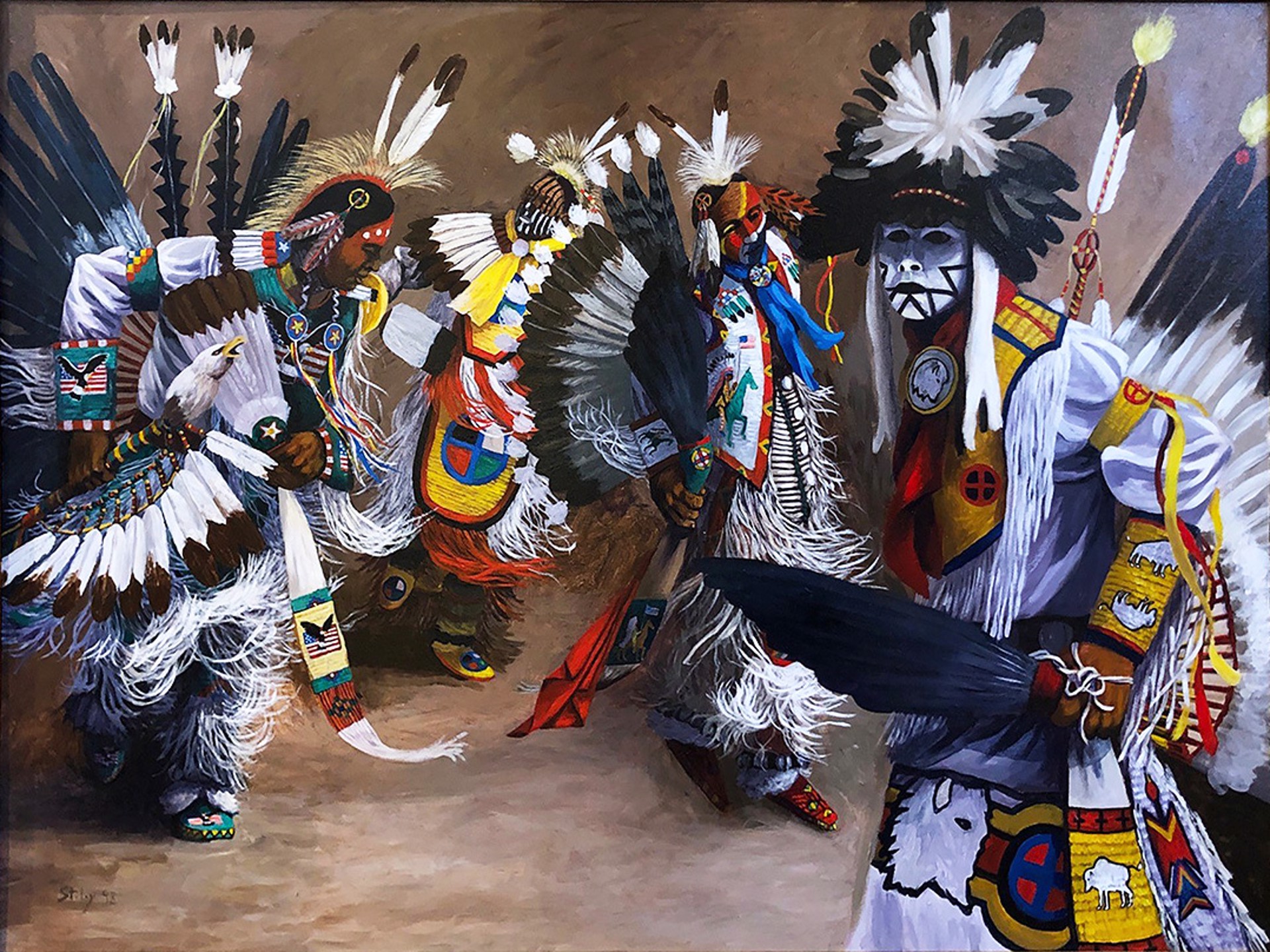 Powwow 72 by Earl Staley