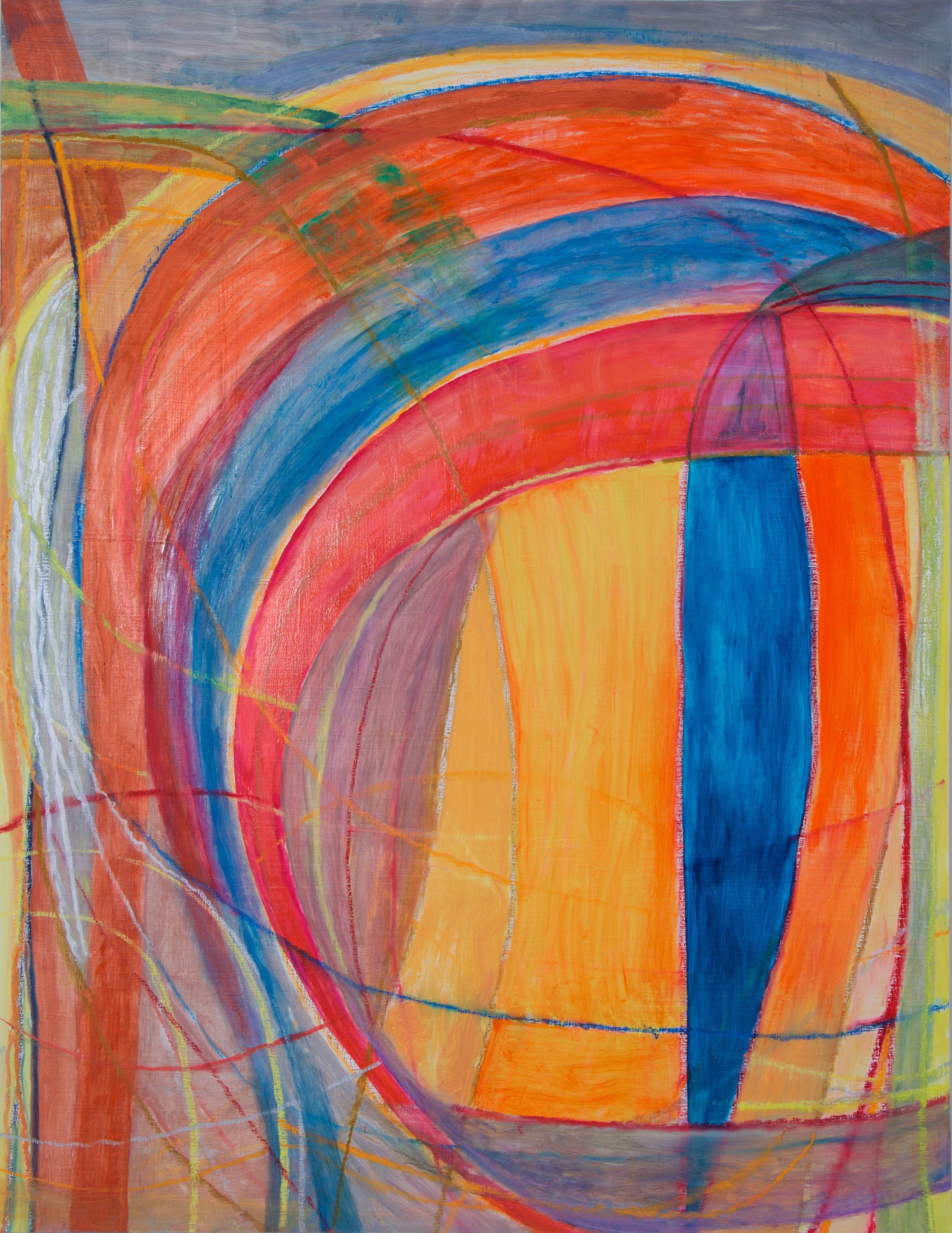 Colorsphere 1 (Yellow Orange) by Susan Moss