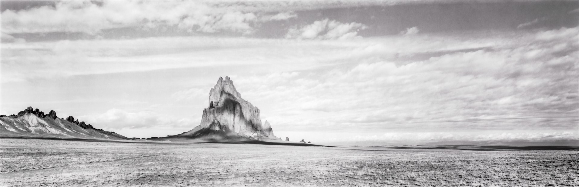 Ship Rock, With Will, Navajo Nation, New Mexico, 1990 (Cultural Vestiges) by Lawrence McFarland