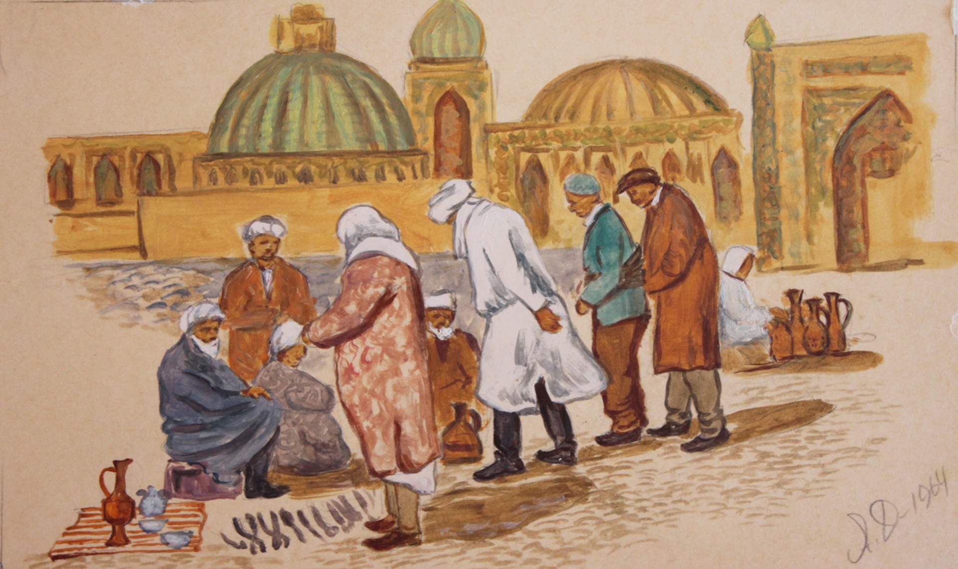 Samarkand #1 by Anatoli Domnich