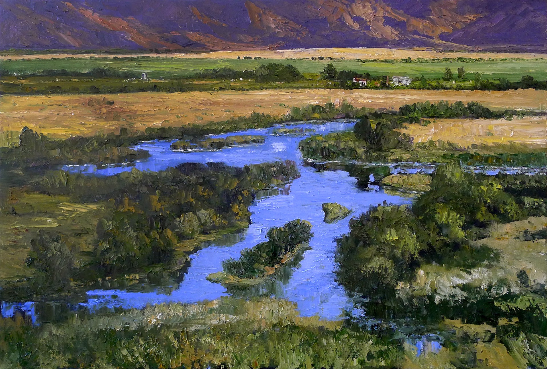 Silver Creek, August Study #1 by James Cook