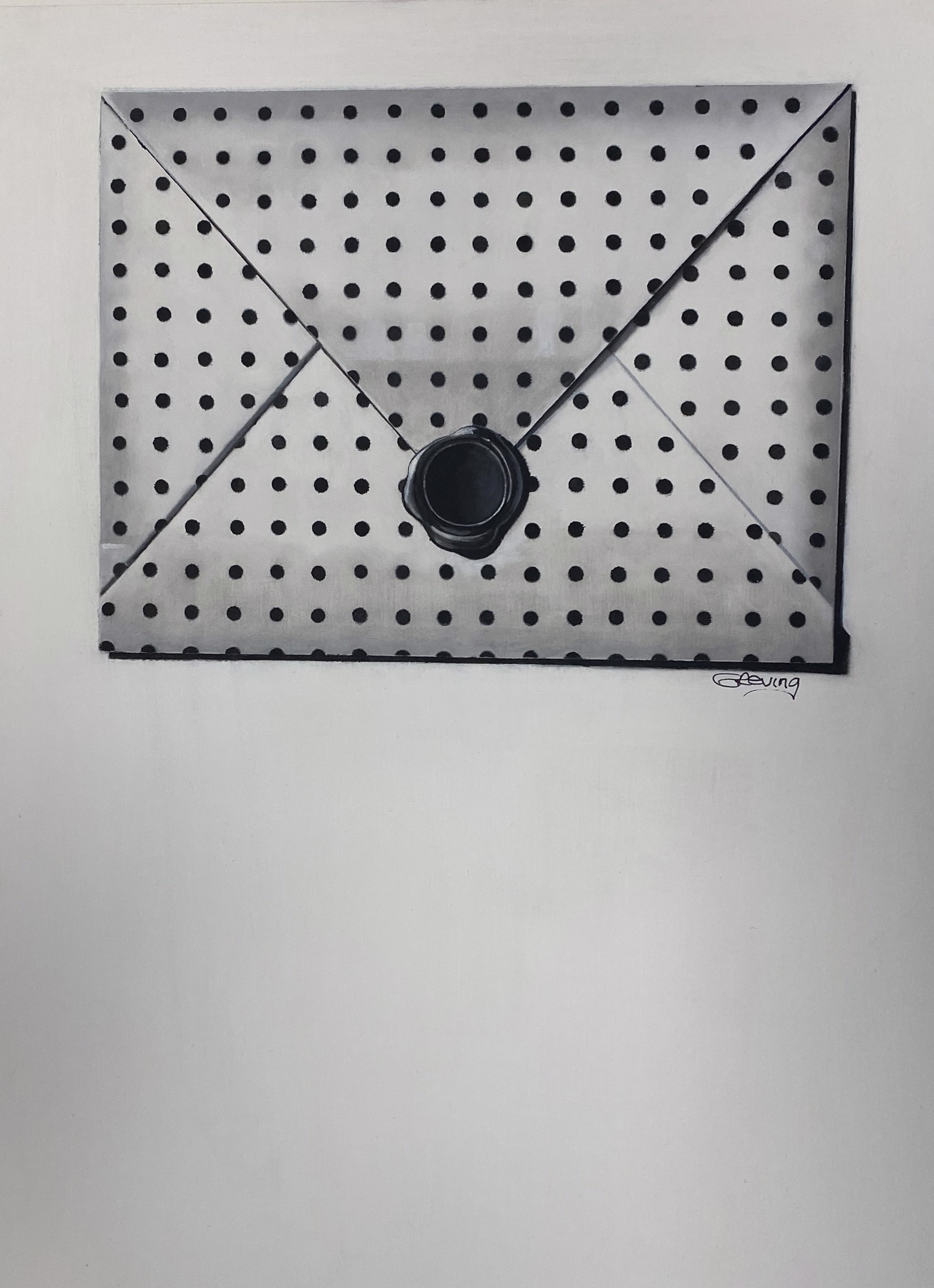 Black Polka Dots by Barbara Greving