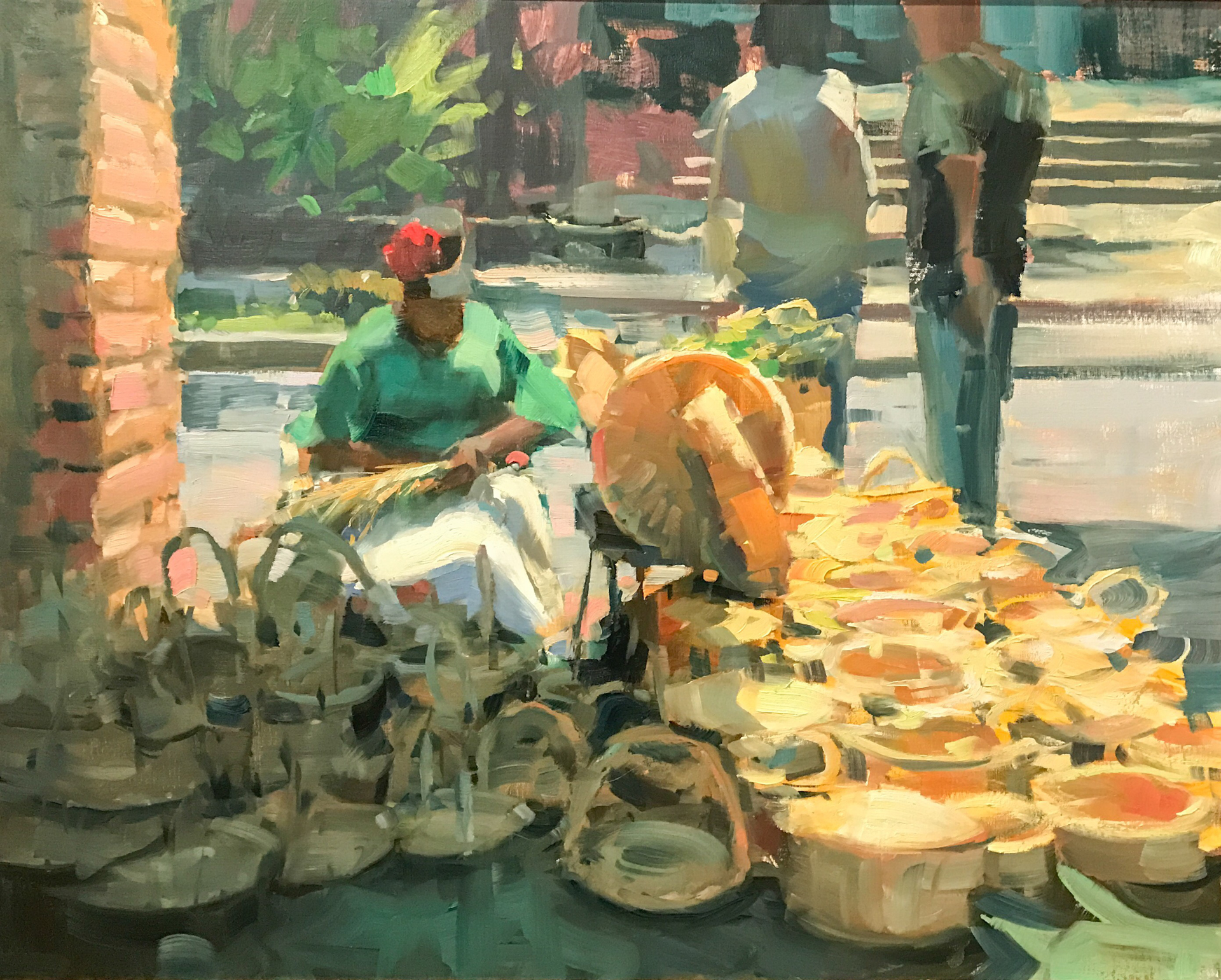 The Basket Weaver by James Richards, AIS Master