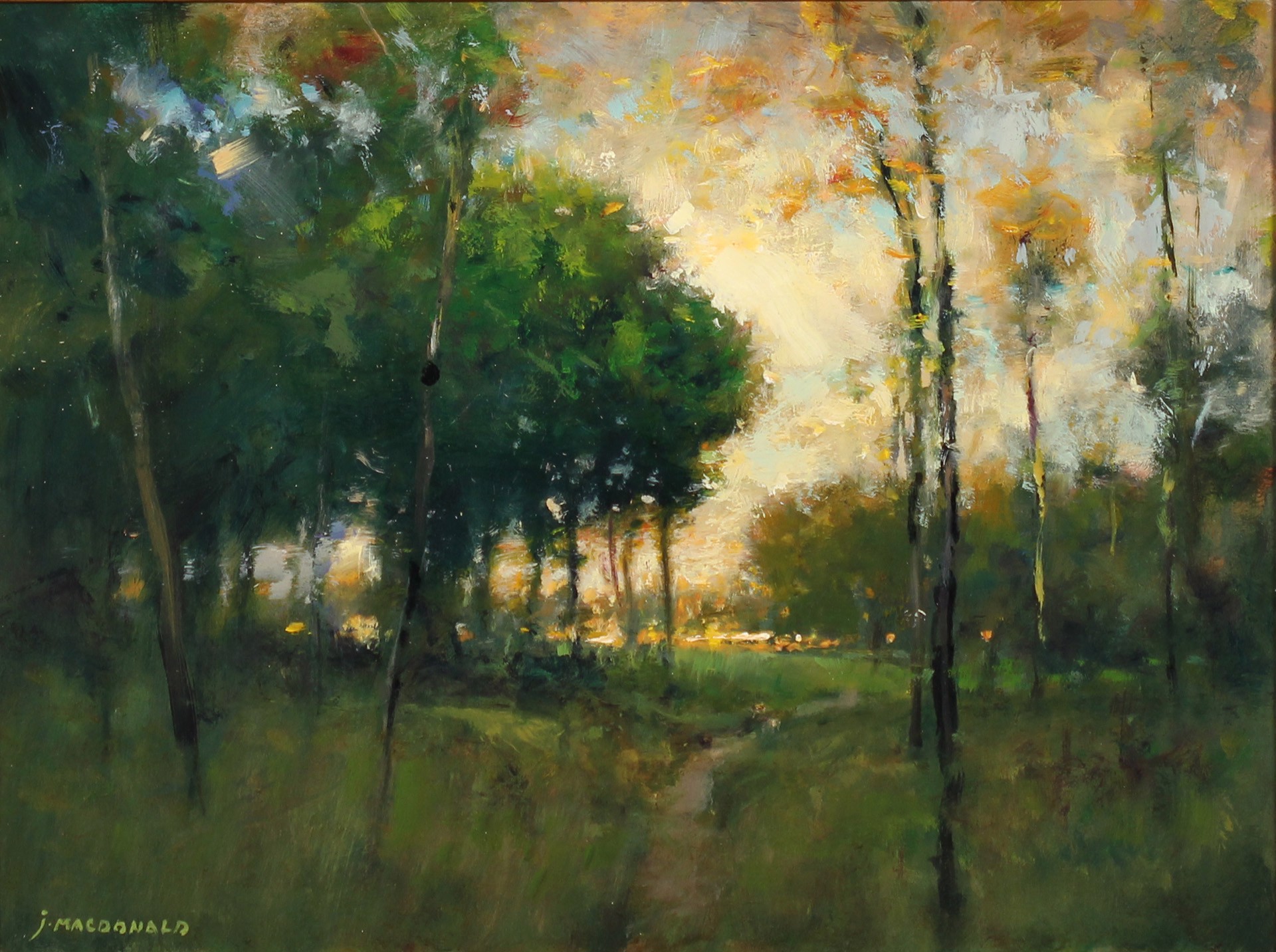 Homage to George Inness by John MacDonald