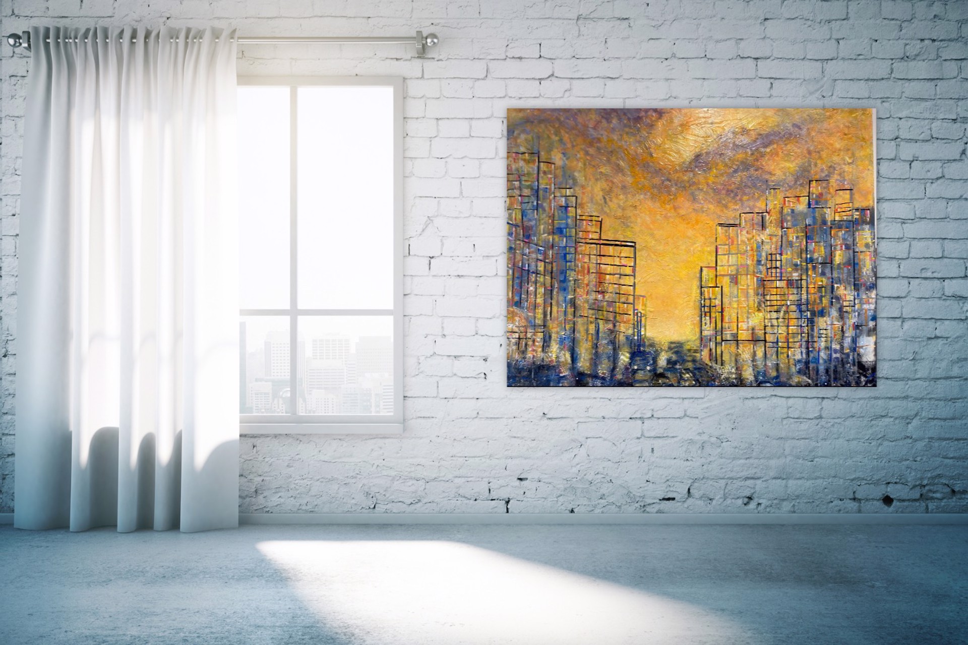 Sunset on Billionaires Row by Boo Lynn Walsh