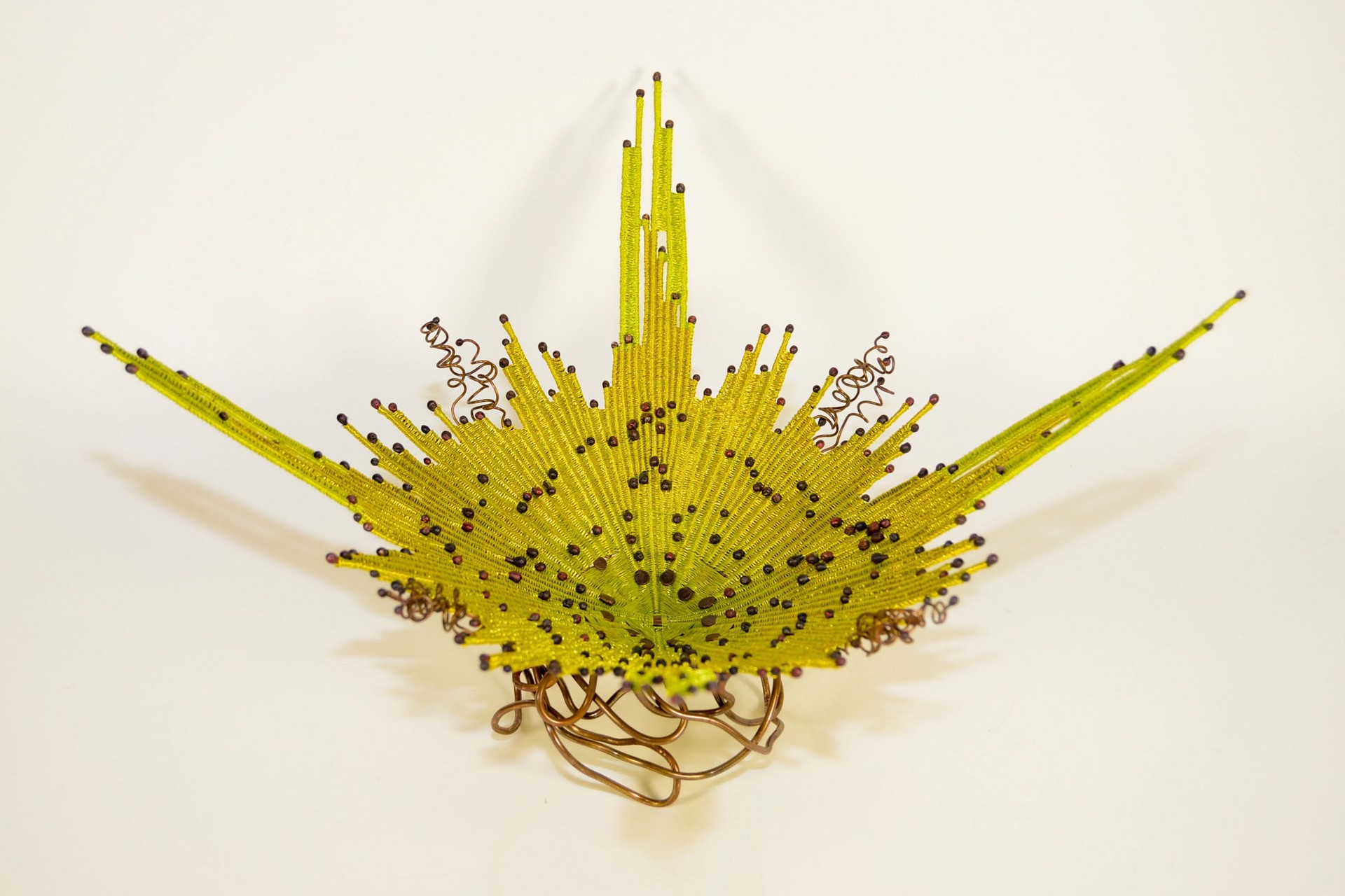 Copper Wire Vessel by Lee Sipe