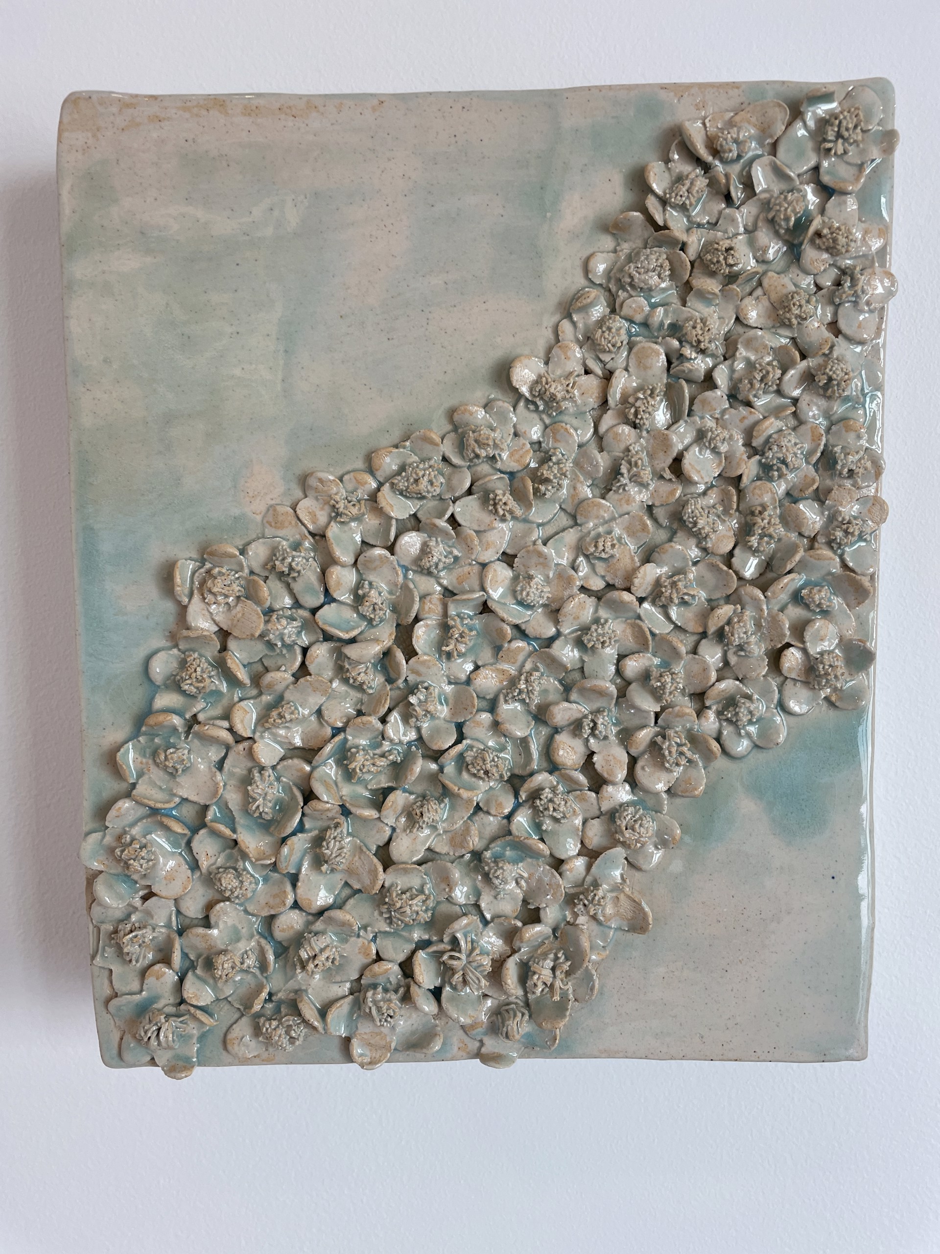 River of Flowers Wall Sculpture by Jill Rothenberg-Simmons
