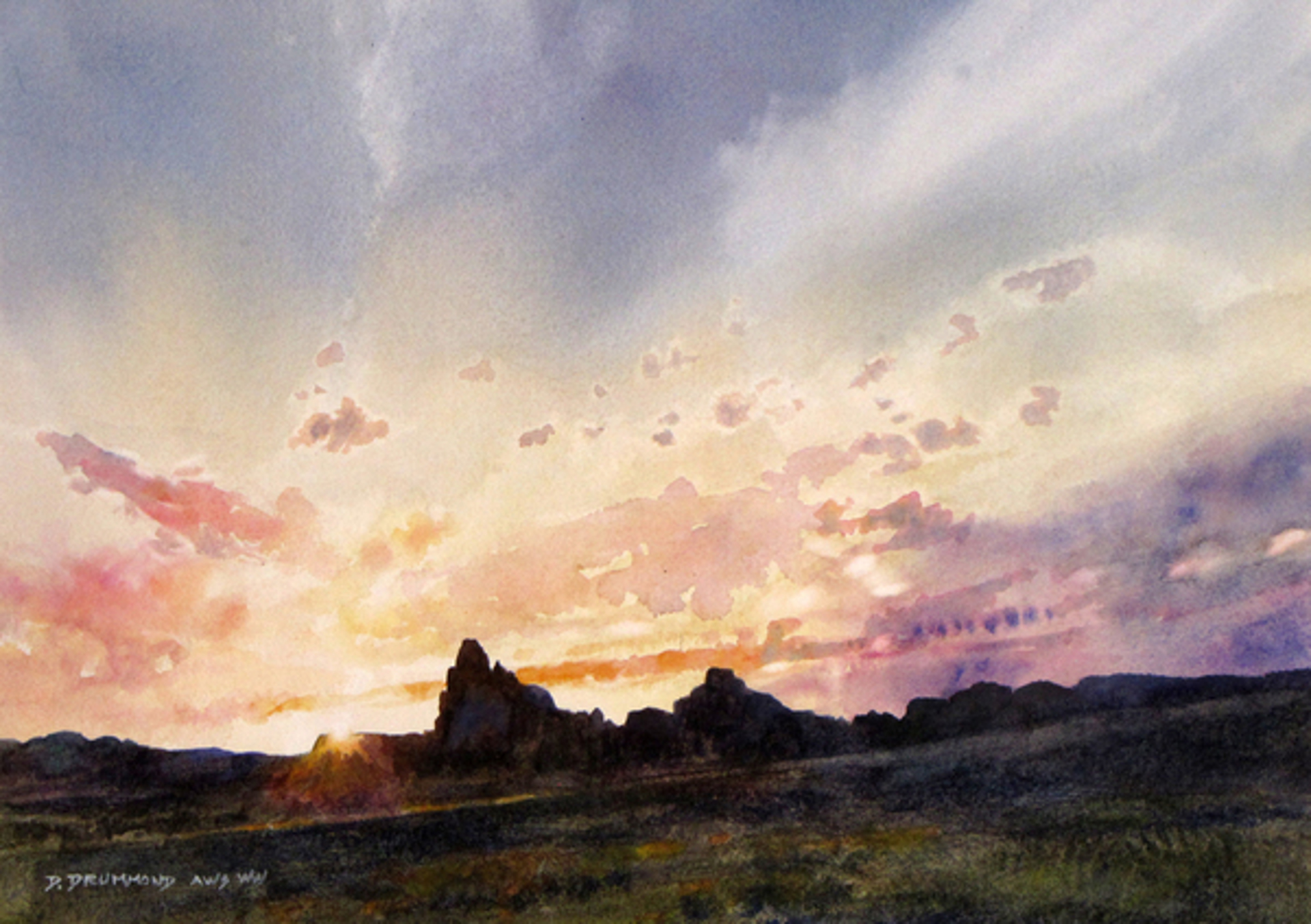 Utah Sunrise by David Drummond