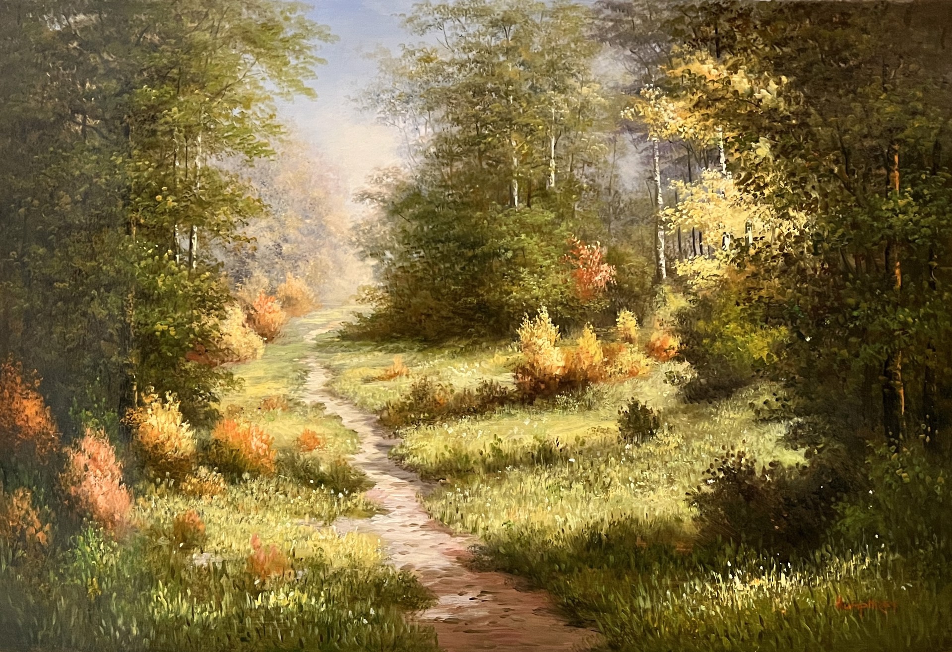 WOODED PATHWAY by HUMPHREY