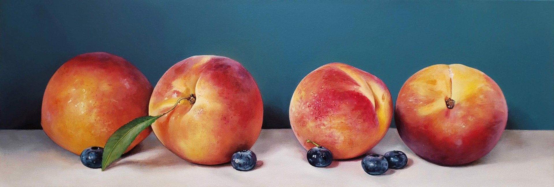 Peaches and Blackberries by Katie Koenig