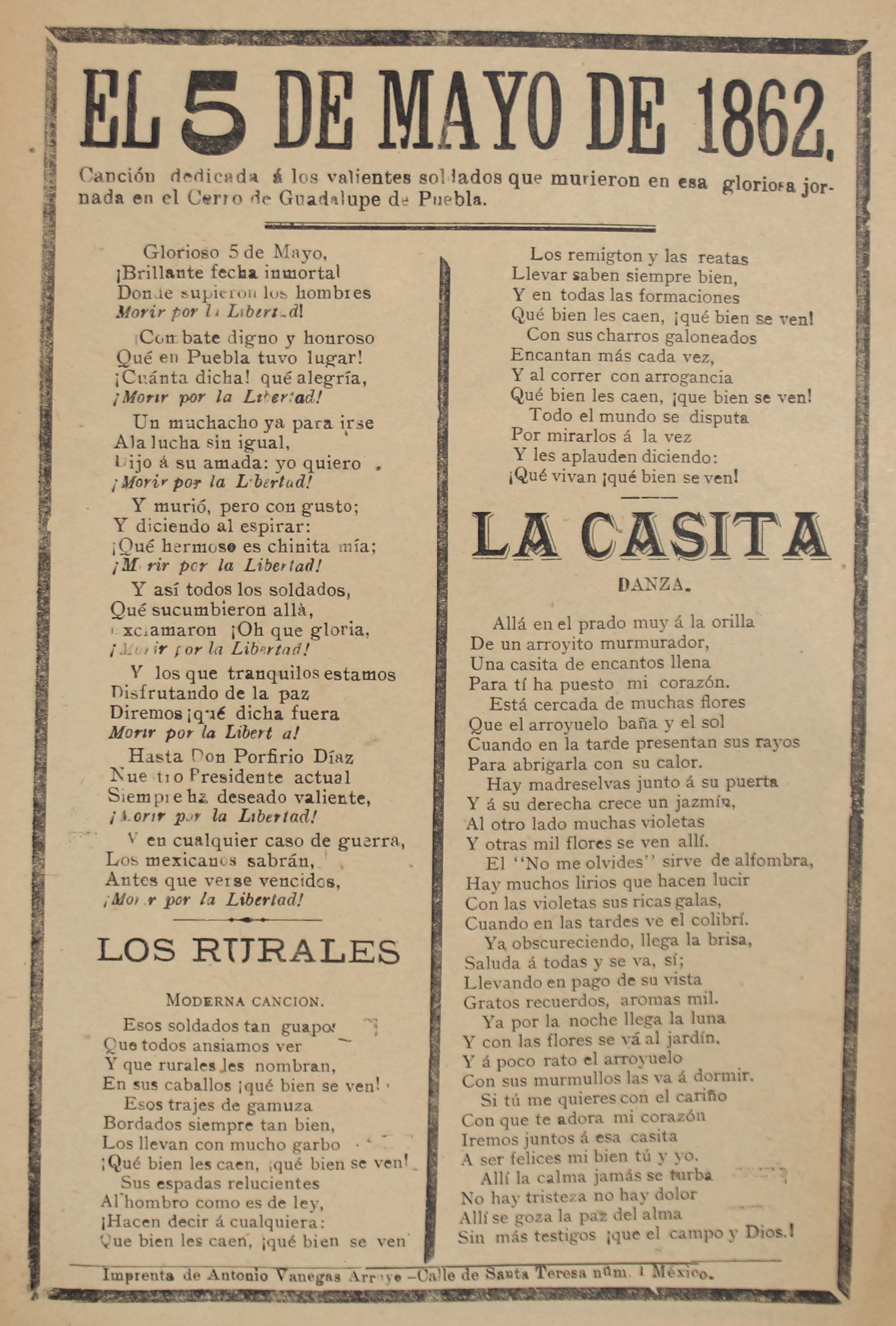El Cancionero Popular #1 by José Guadalupe Posada