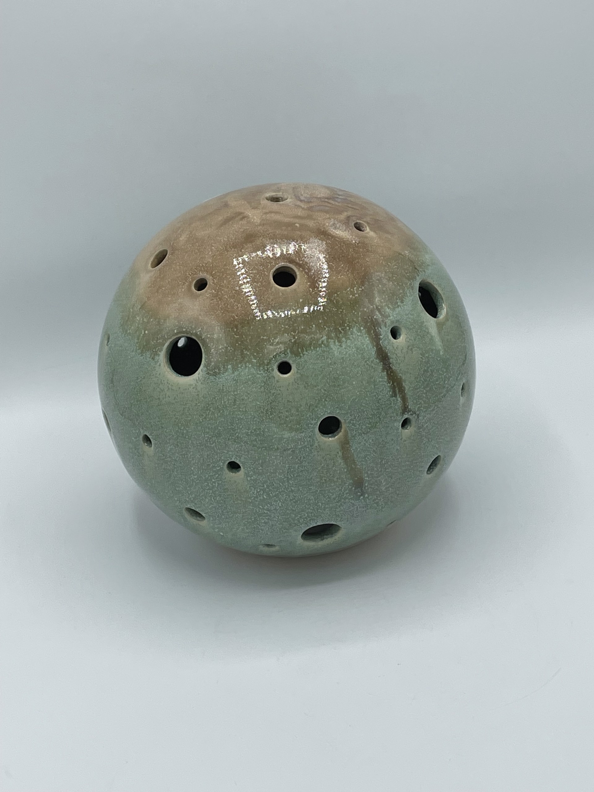 Ball With Holes by Satterfield Pottery