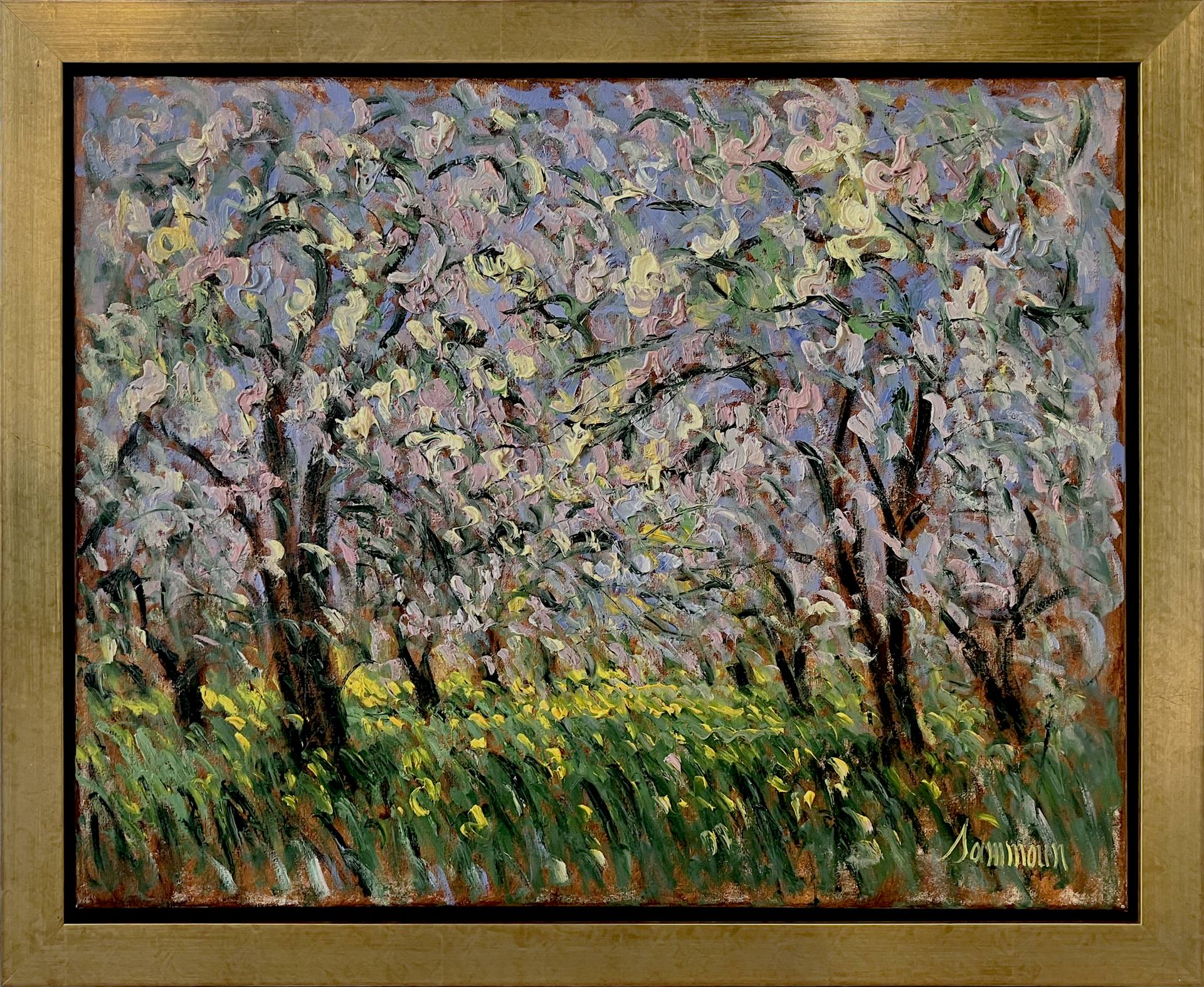 Cerisiers, Mois de Mai by Samir Sammoun
