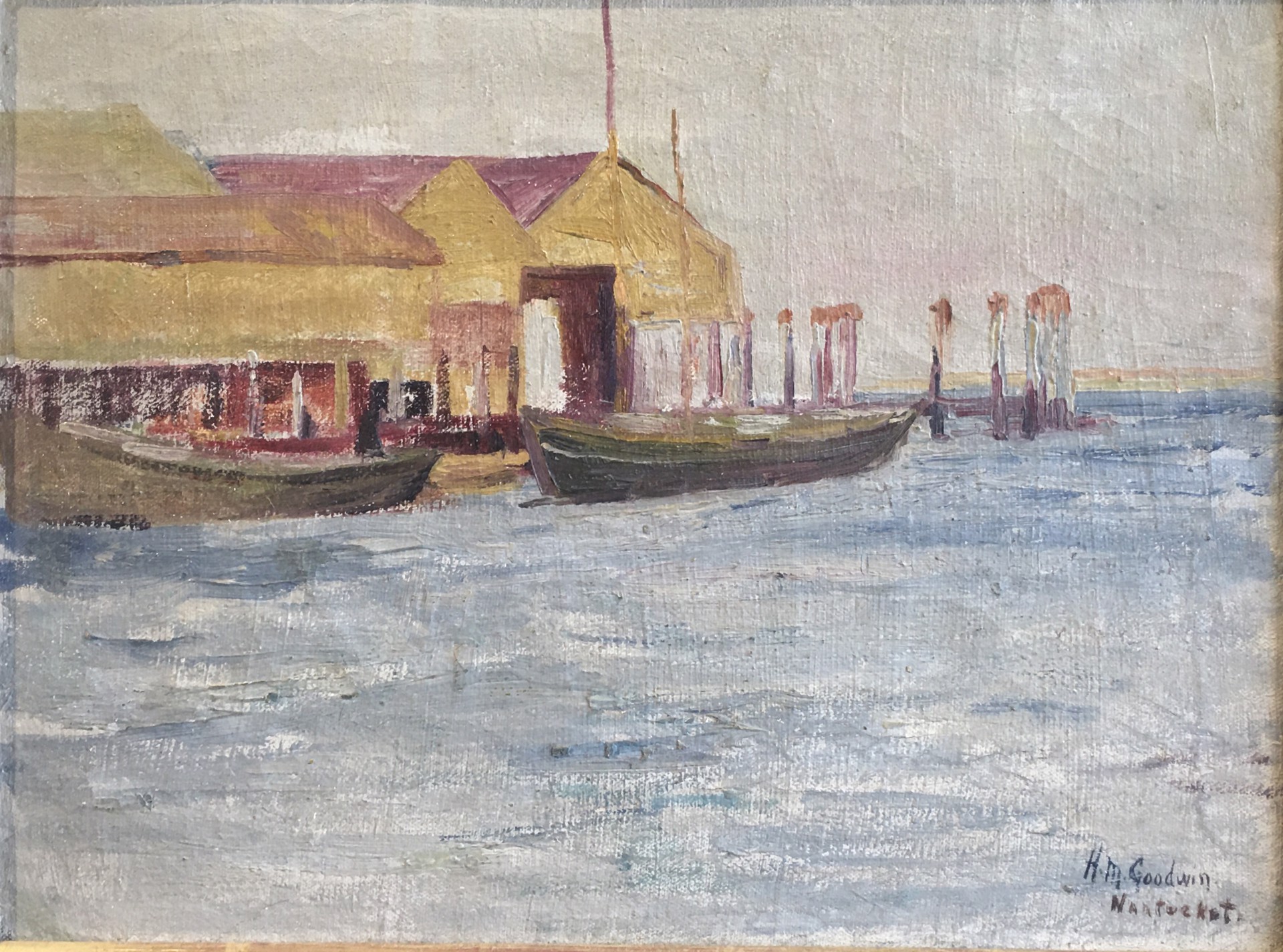 Nantucket Harbor by Helen Goodwin (1865-1955)