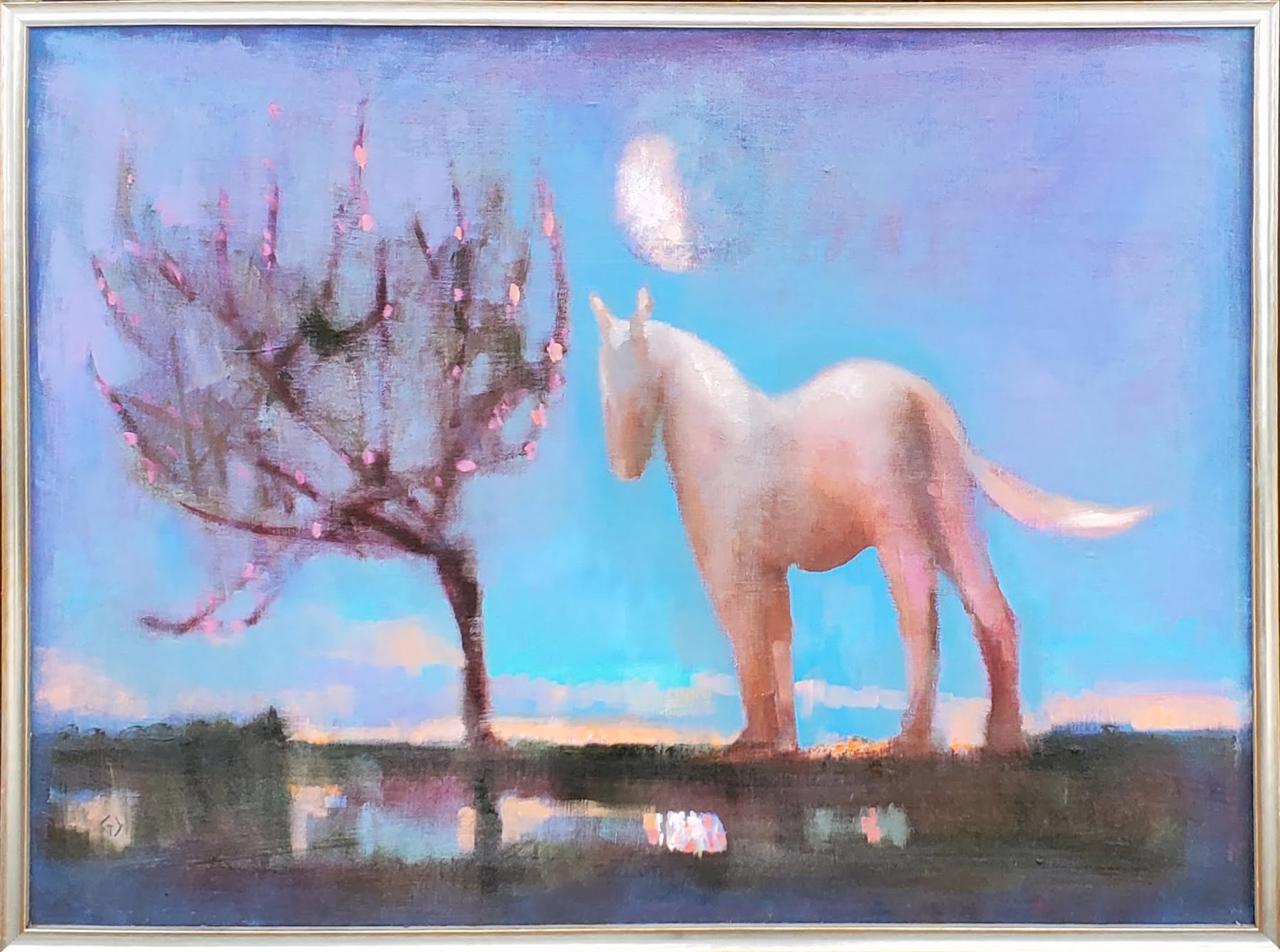 Spring Sunset Horse by Greg Decker